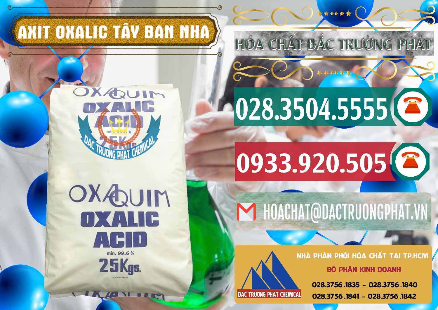Công ty bán _ phân phối Acid Oxalic – Axit Oxalic 99.6% Tây Ban Nha Spain - 0269 - Kinh doanh - cung cấp hóa chất tại TP.HCM - muabanhoachat.vn