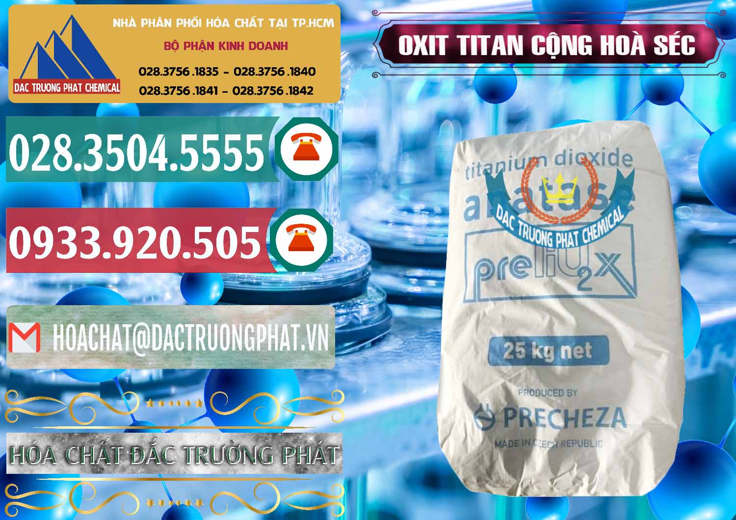 Công ty bán và phân phối Oxit Titan KA100 – Tio2 Cộng Hòa Séc Czech Republic - 0407 - Cty chuyên phân phối - nhập khẩu hóa chất tại TP.HCM - muabanhoachat.vn