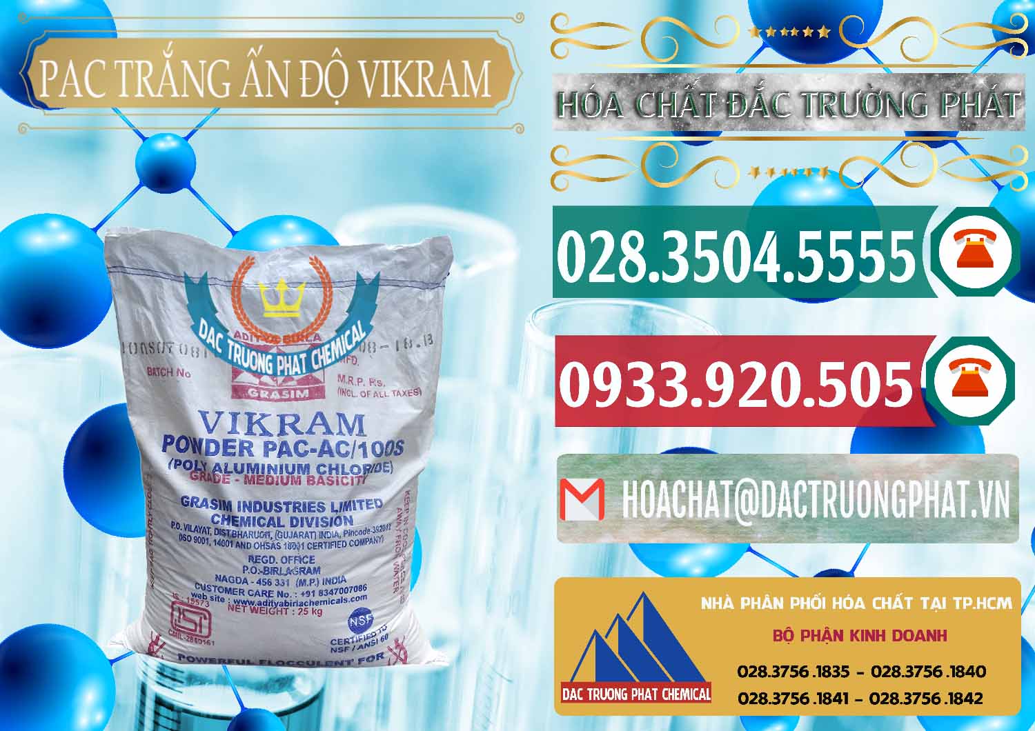 PAC - Polyaluminium Chloride Ấn Độ India Vikram Nơi phân phối và bán PAC - Polyaluminium Chloride Ấn Độ India Vikram - 0120 - Cty cung cấp - nhập khẩu hóa chất tại TP.HCM - muabanhoachat.vn