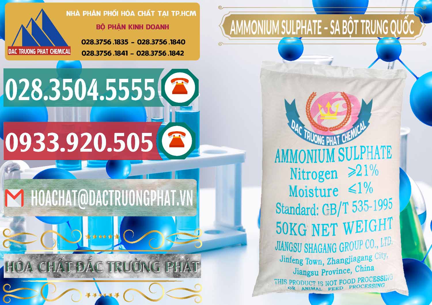 Chuyên bán _ cung ứng Ammonium Sulphate – Phân Sa Trung Quốc China - 0024 - Đơn vị phân phối ( cung cấp ) hóa chất tại TP.HCM - muabanhoachat.vn