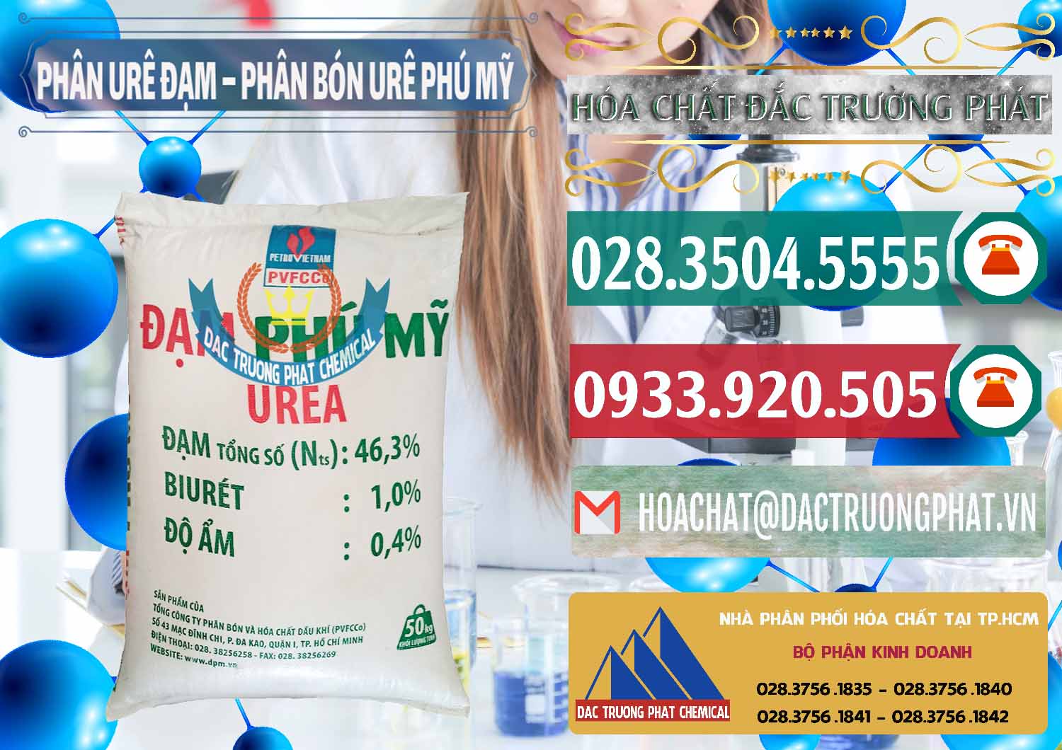 Nơi chuyên phân phối & cung ứng Phân Urê Đạm – Phân Bón Urê Phú Mỹ Việt Nam - 0193 - Cung cấp và phân phối hóa chất tại TP.HCM - muabanhoachat.vn