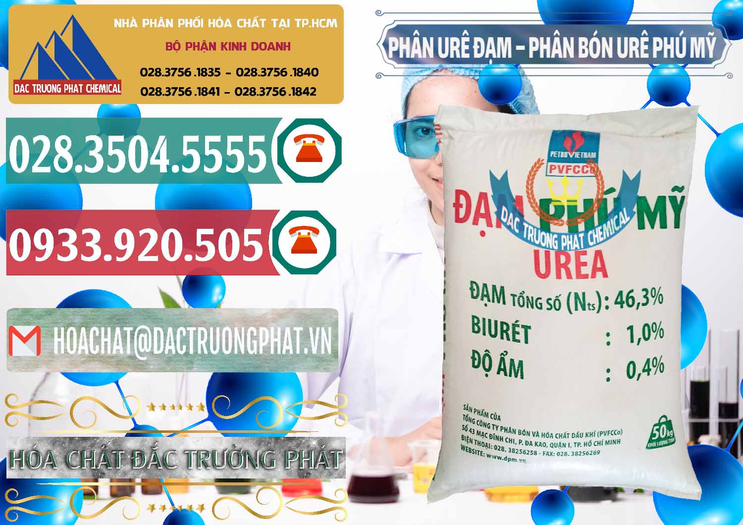 Nơi cung cấp ( phân phối ) Phân Urê Đạm – Phân Bón Urê Phú Mỹ Việt Nam - 0193 - Kinh doanh _ bán hóa chất tại TP.HCM - muabanhoachat.vn