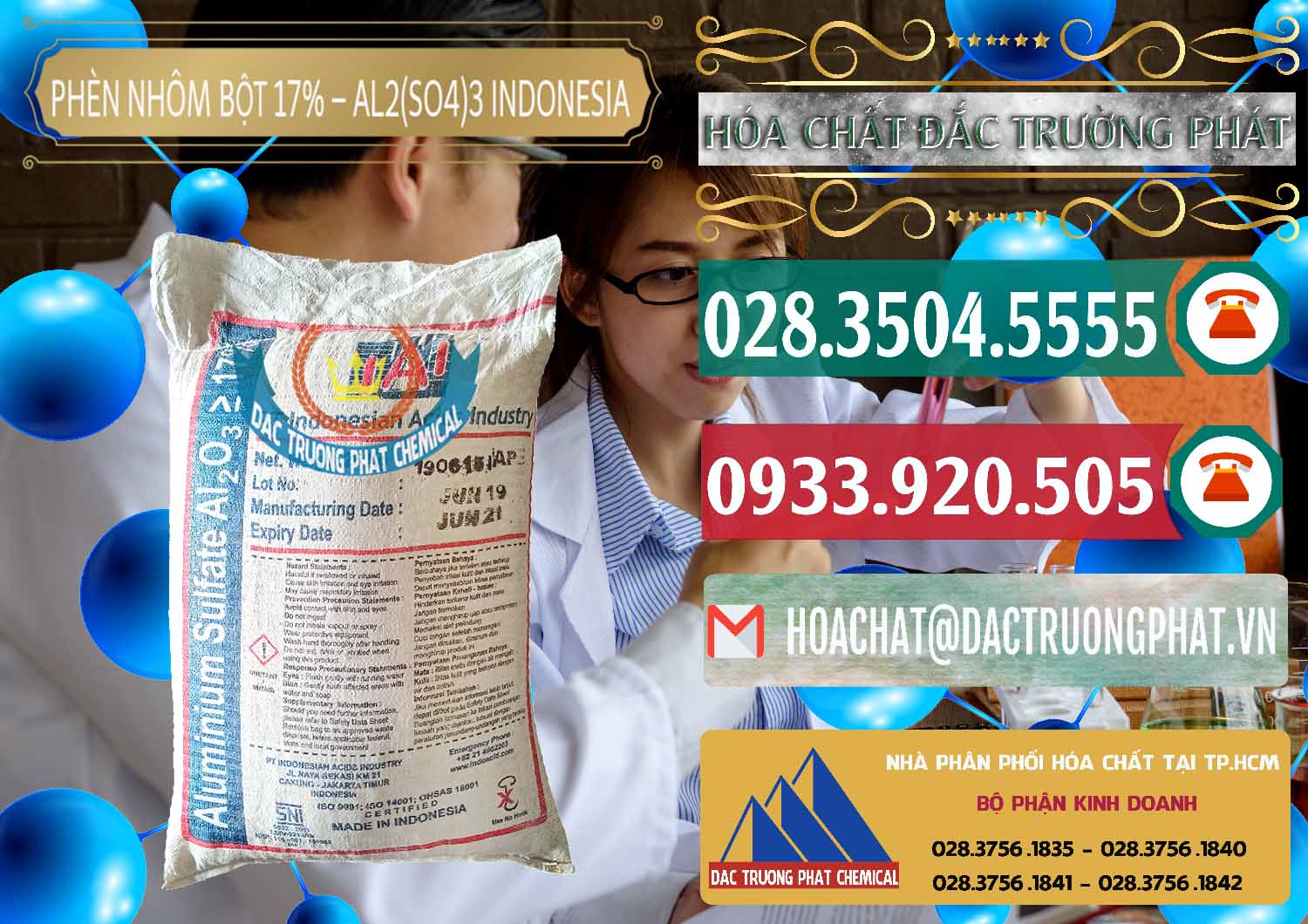 Nơi bán & cung cấp Phèn Nhôm Bột - Al2(SO4)3 17% bao 25kg Indonesia - 0114 - Công ty chuyên nhập khẩu và phân phối hóa chất tại TP.HCM - muabanhoachat.vn