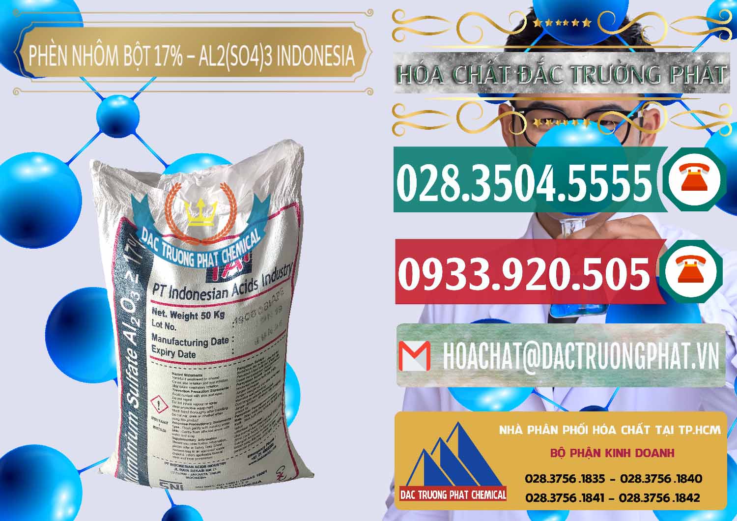 Cty chuyên bán _ cung cấp Phèn Nhôm Bột - Al2(SO4)3 17% bao 50kg Indonesia - 0112 - Công ty phân phối ( cung cấp ) hóa chất tại TP.HCM - muabanhoachat.vn