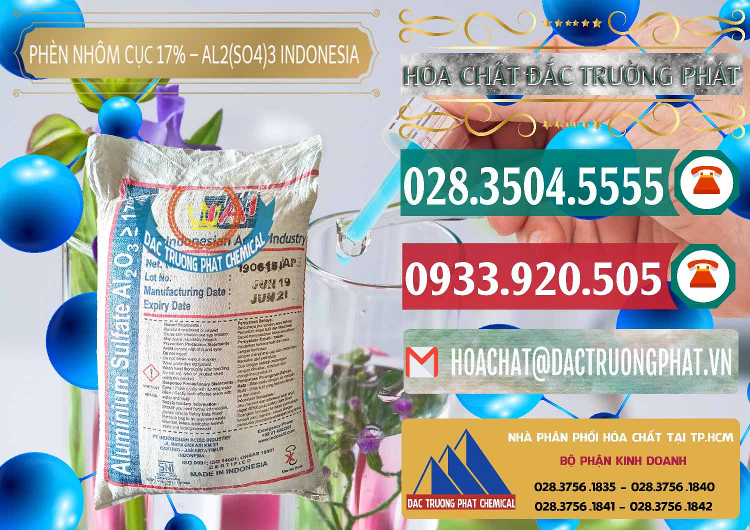 Đơn vị chuyên bán và cung cấp Phèn Nhôm Cục - Al2(SO4)3 17% bao 25kg Indonesia - 0115 - Nơi nhập khẩu _ phân phối hóa chất tại TP.HCM - muabanhoachat.vn