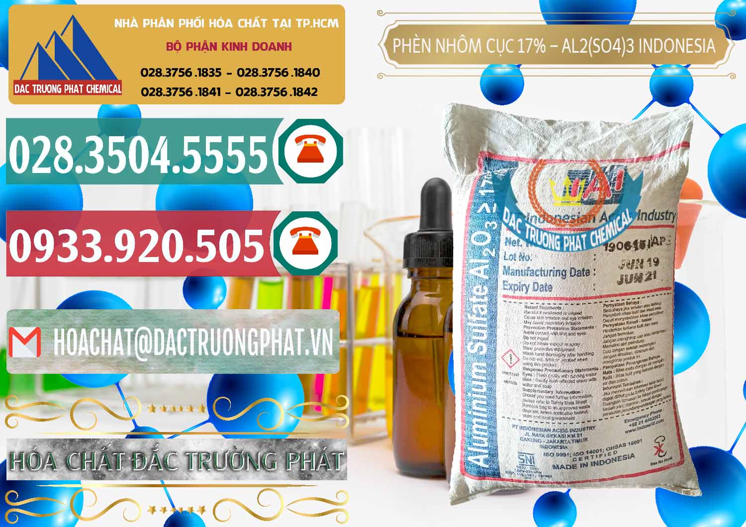Đơn vị cung cấp ( bán ) Phèn Nhôm Cục - Al2(SO4)3 17% bao 25kg Indonesia - 0115 - Cty phân phối & bán hóa chất tại TP.HCM - muabanhoachat.vn