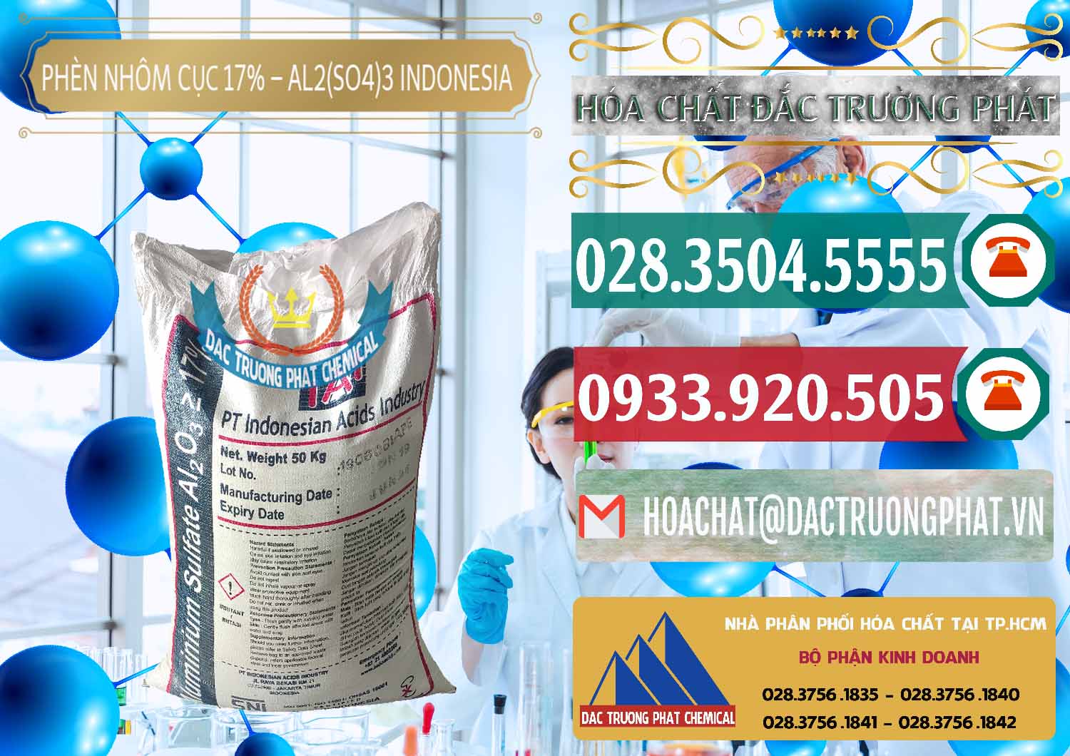 Nơi chuyên cung cấp ( bán ) Phèn Nhôm Cục - Al2(SO4)3 17% bao 50kg Indonesia - 0113 - Chuyên kinh doanh và cung cấp hóa chất tại TP.HCM - muabanhoachat.vn
