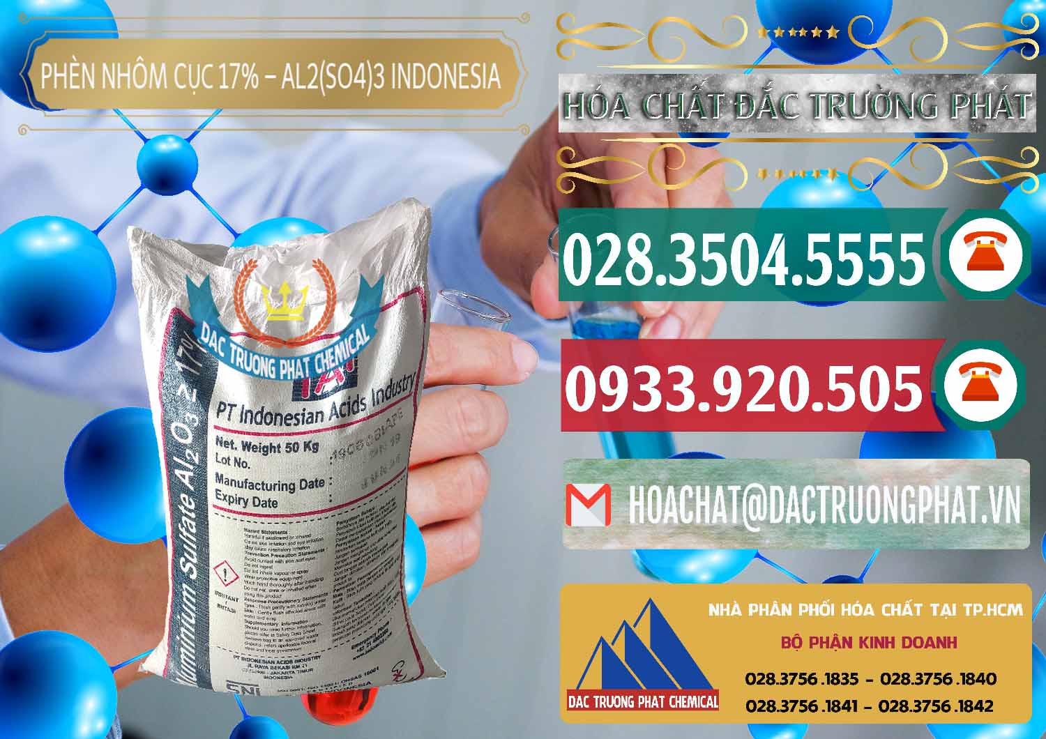 Nhập khẩu & bán Phèn Nhôm Cục - Al2(SO4)3 17% bao 50kg Indonesia - 0113 - Nhà nhập khẩu & cung cấp hóa chất tại TP.HCM - muabanhoachat.vn