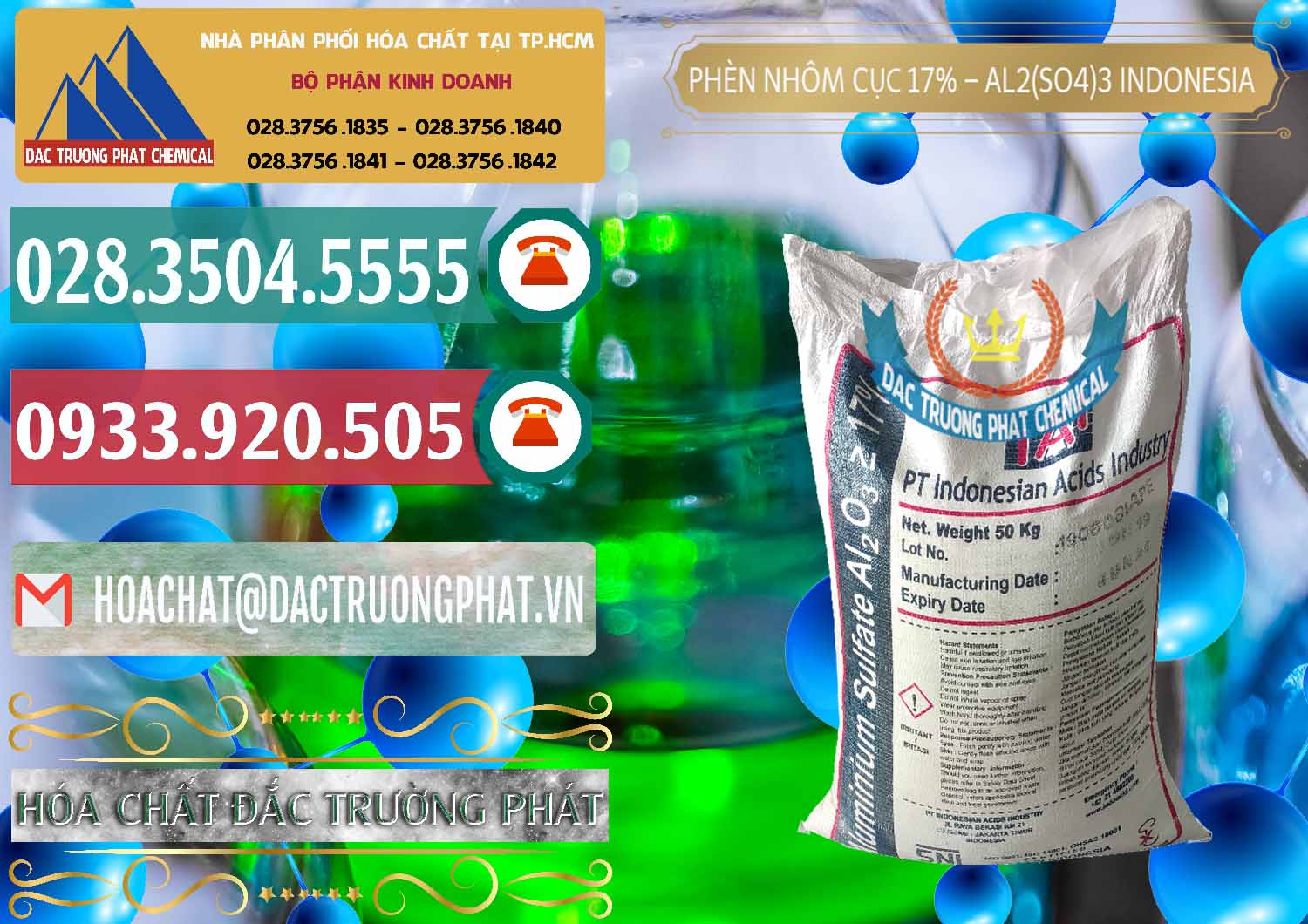 Chuyên cung ứng ( bán ) Phèn Nhôm Cục - Al2(SO4)3 17% bao 50kg Indonesia - 0113 - Đơn vị chuyên cung ứng và phân phối hóa chất tại TP.HCM - muabanhoachat.vn