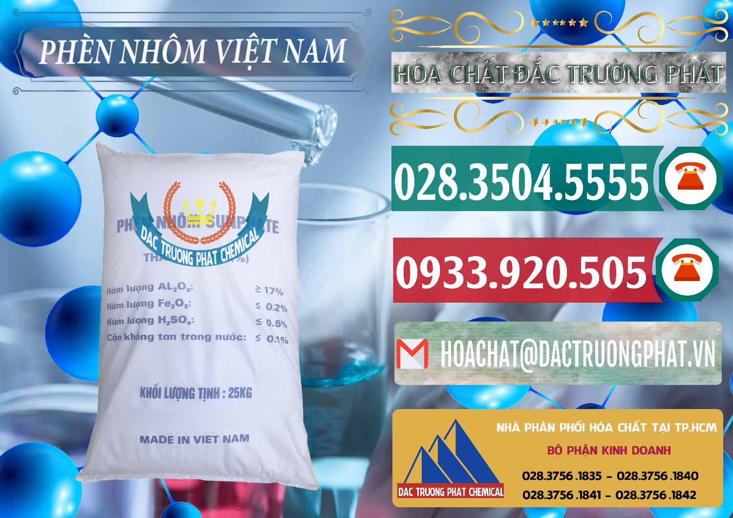 Phân phối _ cung ứng Phèn Nhôm - Al2(SO4)3 17% Việt Nam - 0465 - Phân phối - cung ứng hóa chất tại TP.HCM - muabanhoachat.vn