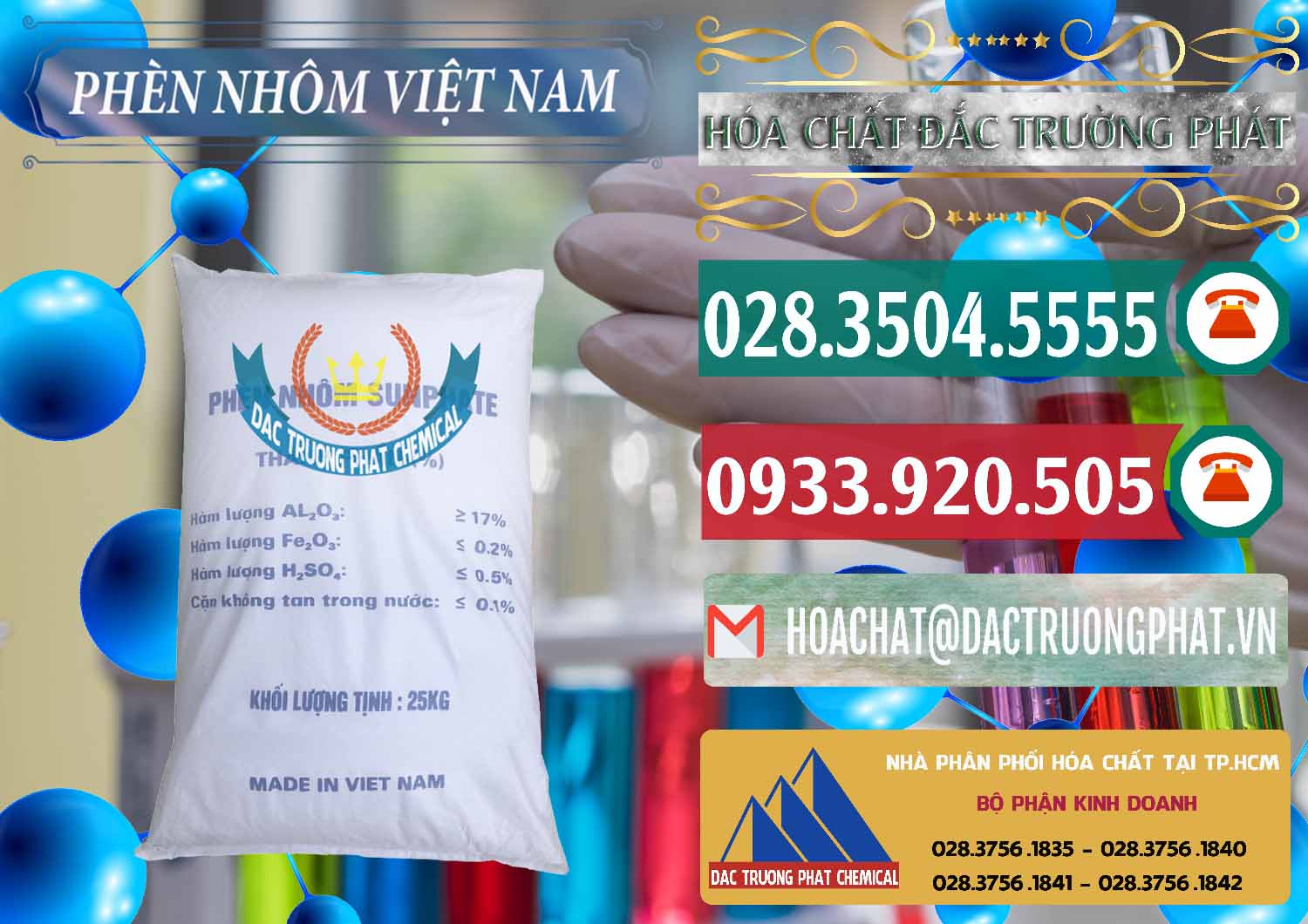 Kinh doanh _ bán Phèn Nhôm - Al2(SO4)3 17% Việt Nam - 0465 - Cty phân phối ( cung cấp ) hóa chất tại TP.HCM - muabanhoachat.vn
