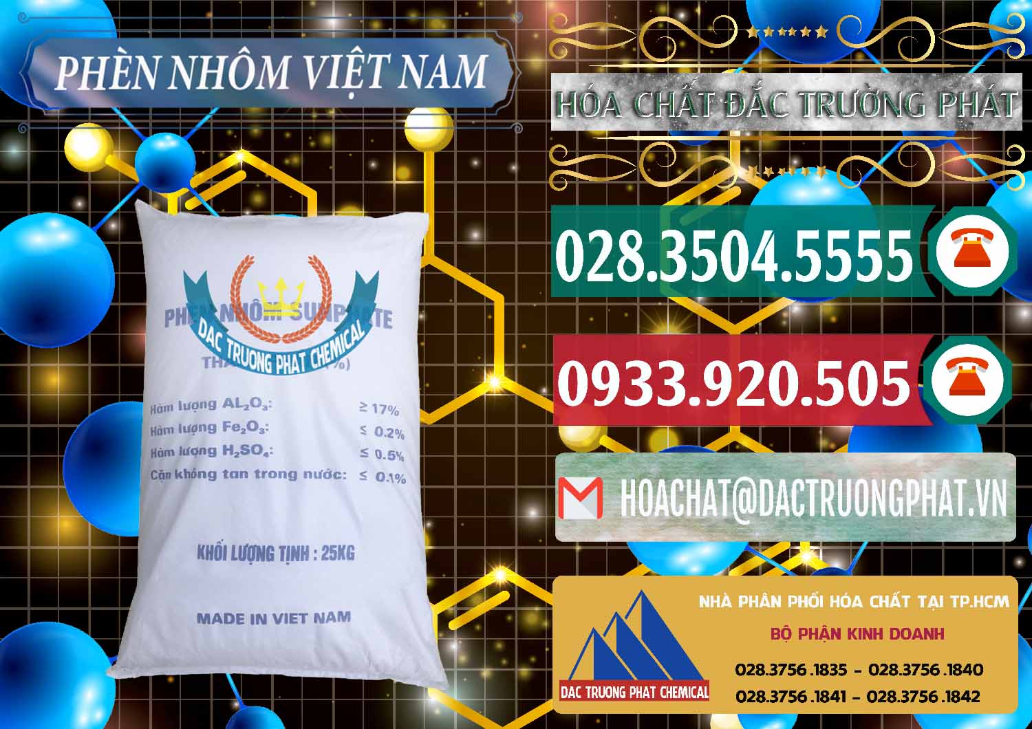 Cty bán - cung ứng Phèn Nhôm - Al2(SO4)3 17% Việt Nam - 0465 - Đơn vị chuyên bán _ cung ứng hóa chất tại TP.HCM - muabanhoachat.vn