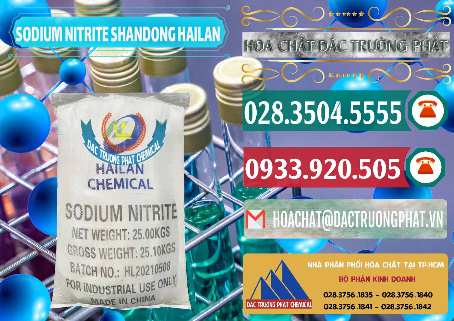 Công ty bán và cung ứng Sodium Nitrite - NANO2 99.3% Shandong Hailan Trung Quốc China - 0284 - Cty chuyên cung ứng và phân phối hóa chất tại TP.HCM - muabanhoachat.vn