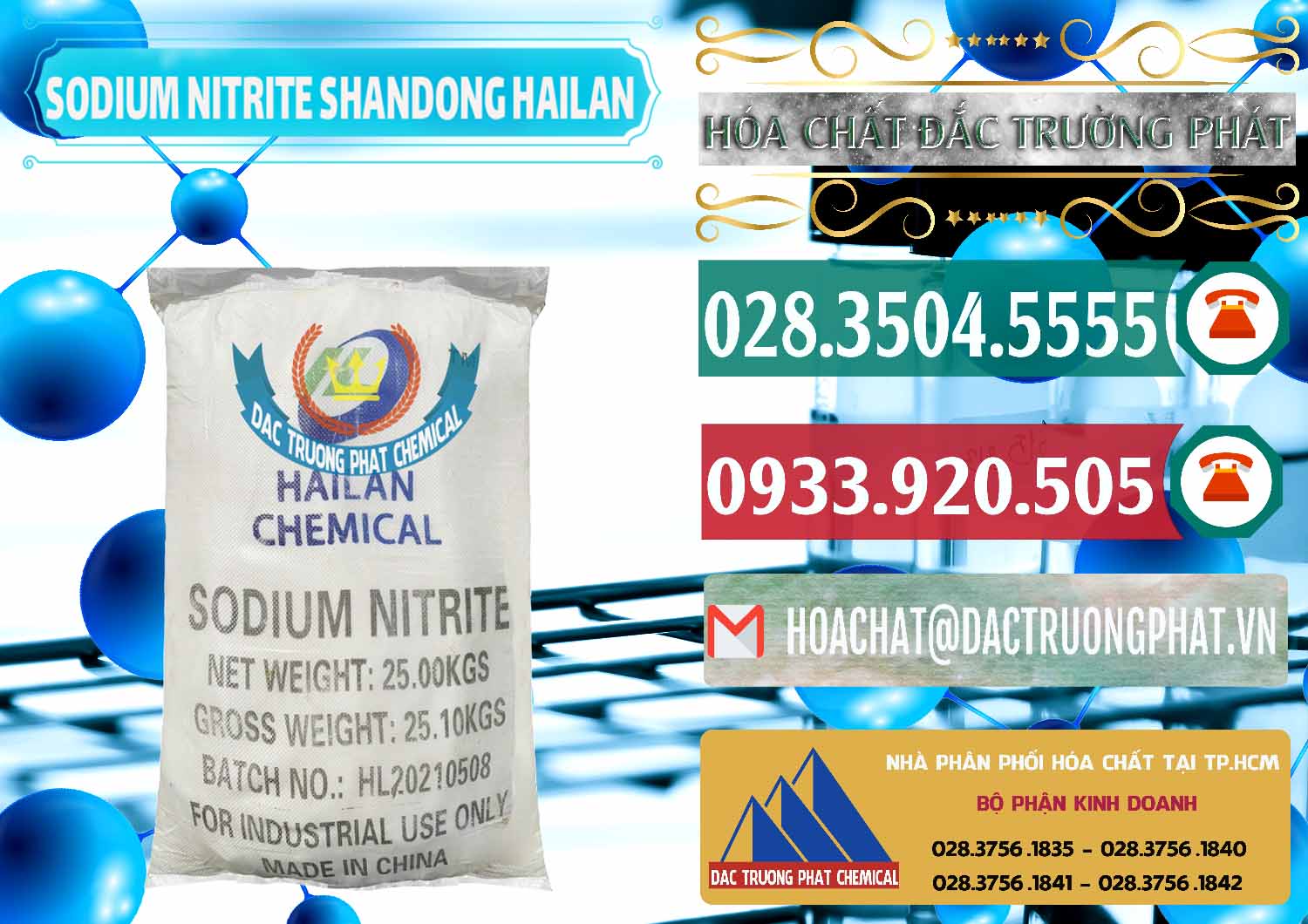 Cty cung cấp và bán Sodium Nitrite - NANO2 99.3% Shandong Hailan Trung Quốc China - 0284 - Công ty nhập khẩu ( phân phối ) hóa chất tại TP.HCM - muabanhoachat.vn