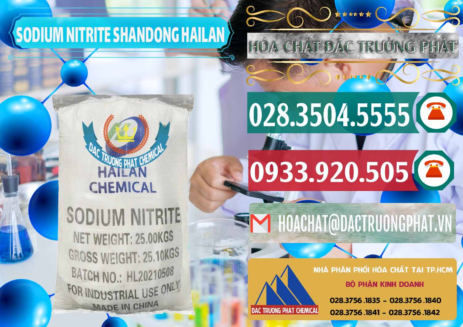 Nơi chuyên bán & cung cấp Sodium Nitrite - NANO2 99.3% Shandong Hailan Trung Quốc China - 0284 - Đơn vị kinh doanh và cung cấp hóa chất tại TP.HCM - muabanhoachat.vn