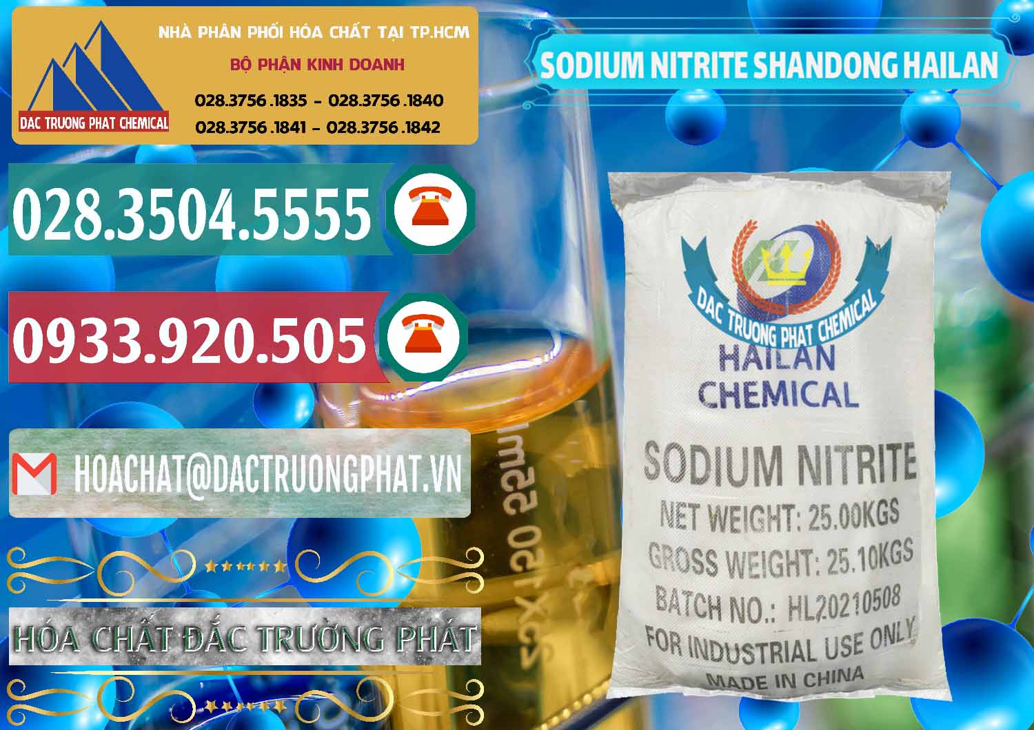 Nơi chuyên bán _ cung cấp Sodium Nitrite - NANO2 99.3% Shandong Hailan Trung Quốc China - 0284 - Nơi chuyên cung cấp ( nhập khẩu ) hóa chất tại TP.HCM - muabanhoachat.vn
