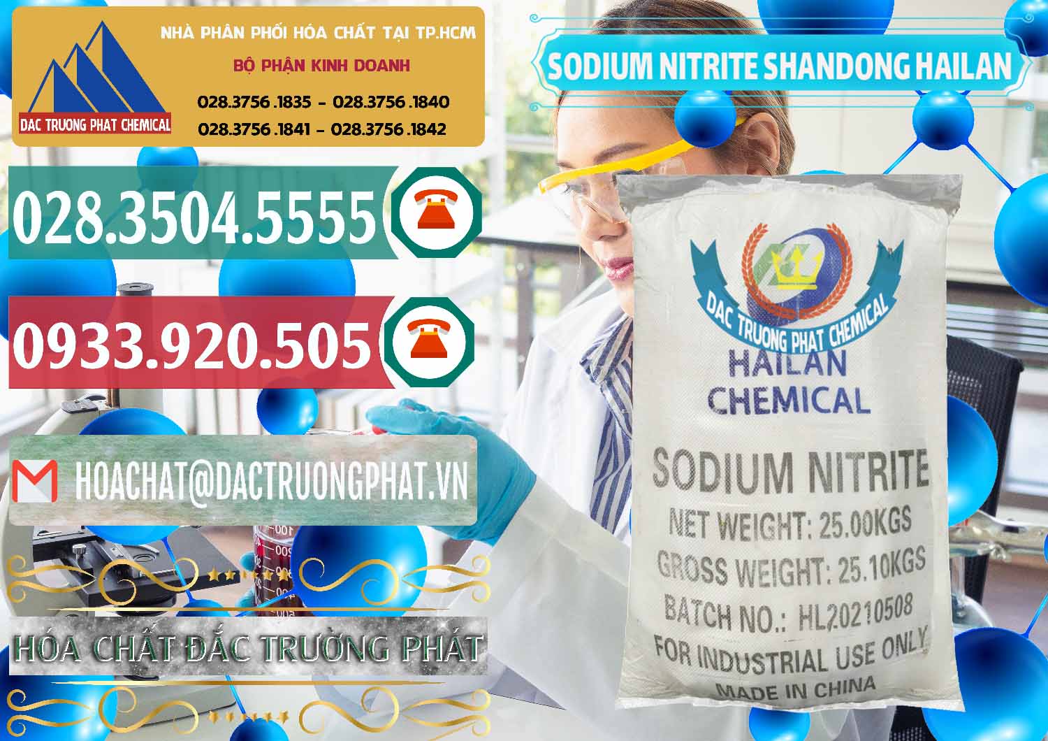 Chuyên cung cấp _ bán Sodium Nitrite - NANO2 99.3% Shandong Hailan Trung Quốc China - 0284 - Cty chuyên kinh doanh - cung cấp hóa chất tại TP.HCM - muabanhoachat.vn