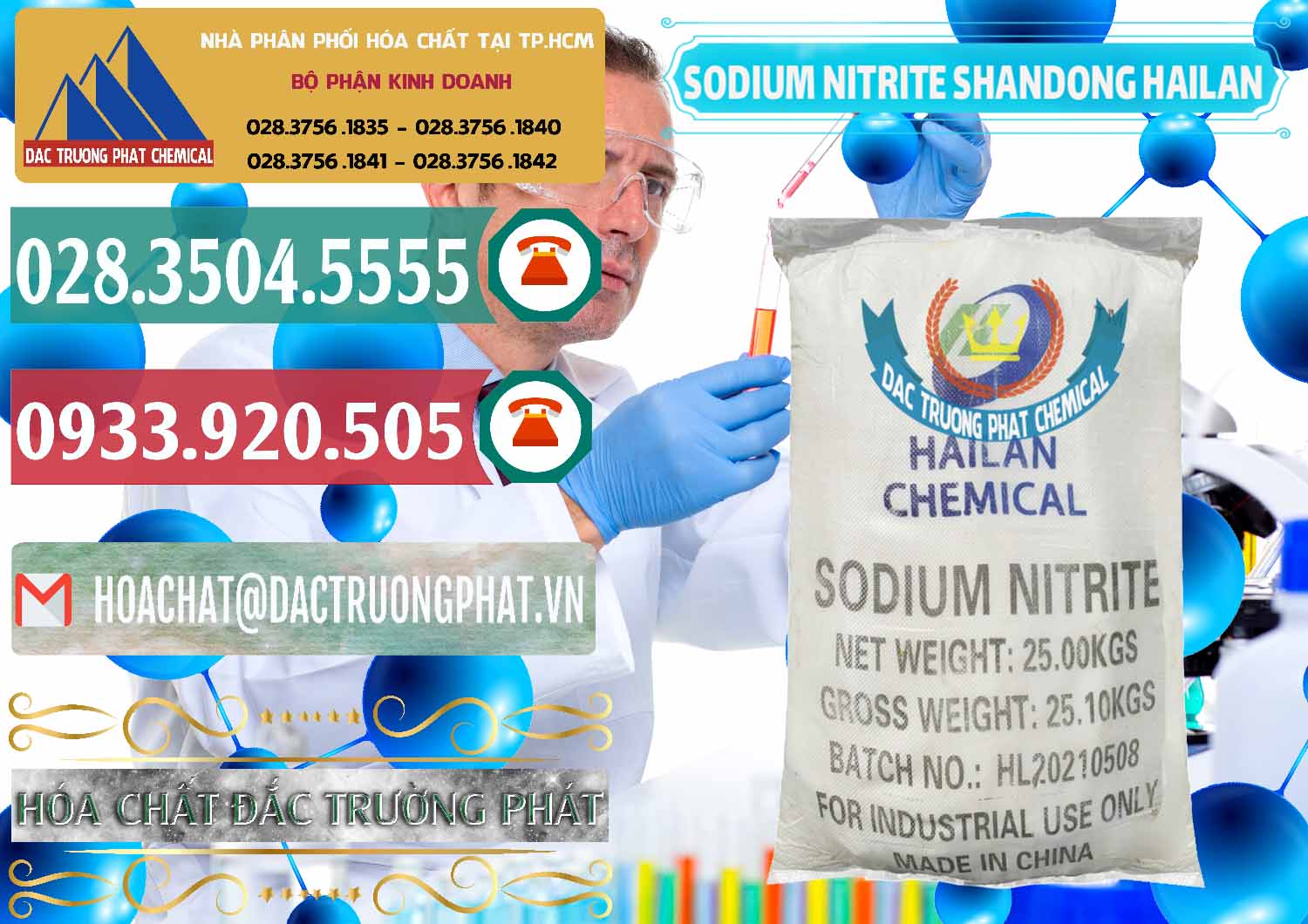 Công ty bán _ cung ứng Sodium Nitrite - NANO2 99.3% Shandong Hailan Trung Quốc China - 0284 - Chuyên bán ( cung cấp ) hóa chất tại TP.HCM - muabanhoachat.vn