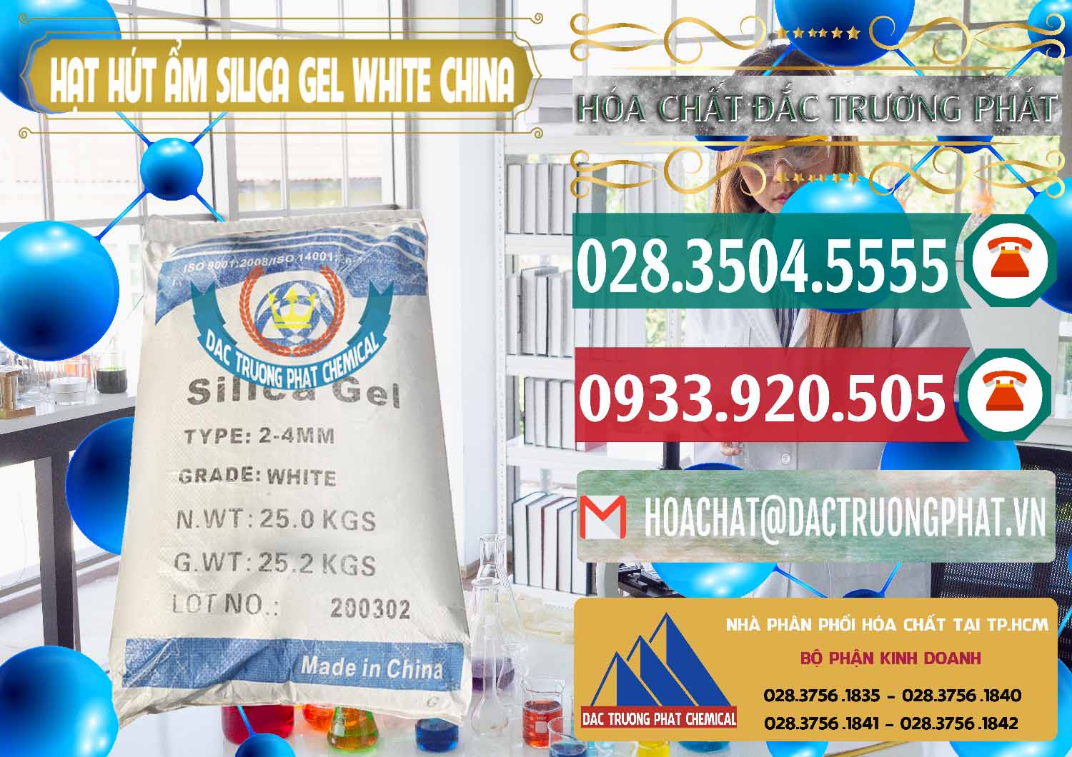 Kinh doanh _ bán Hạt Hút Ẩm Silica Gel White Trung Quốc China - 0297 - Công ty cung cấp và phân phối hóa chất tại TP.HCM - muabanhoachat.vn