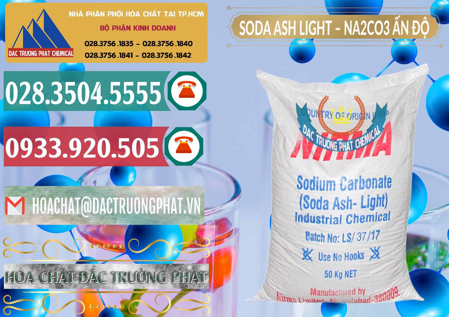 Nơi chuyên bán ( cung cấp ) Soda Ash Light - NA2CO3 Nirma Ấn Độ India - 0125 - Cty chuyên cung ứng ( phân phối ) hóa chất tại TP.HCM - muabanhoachat.vn