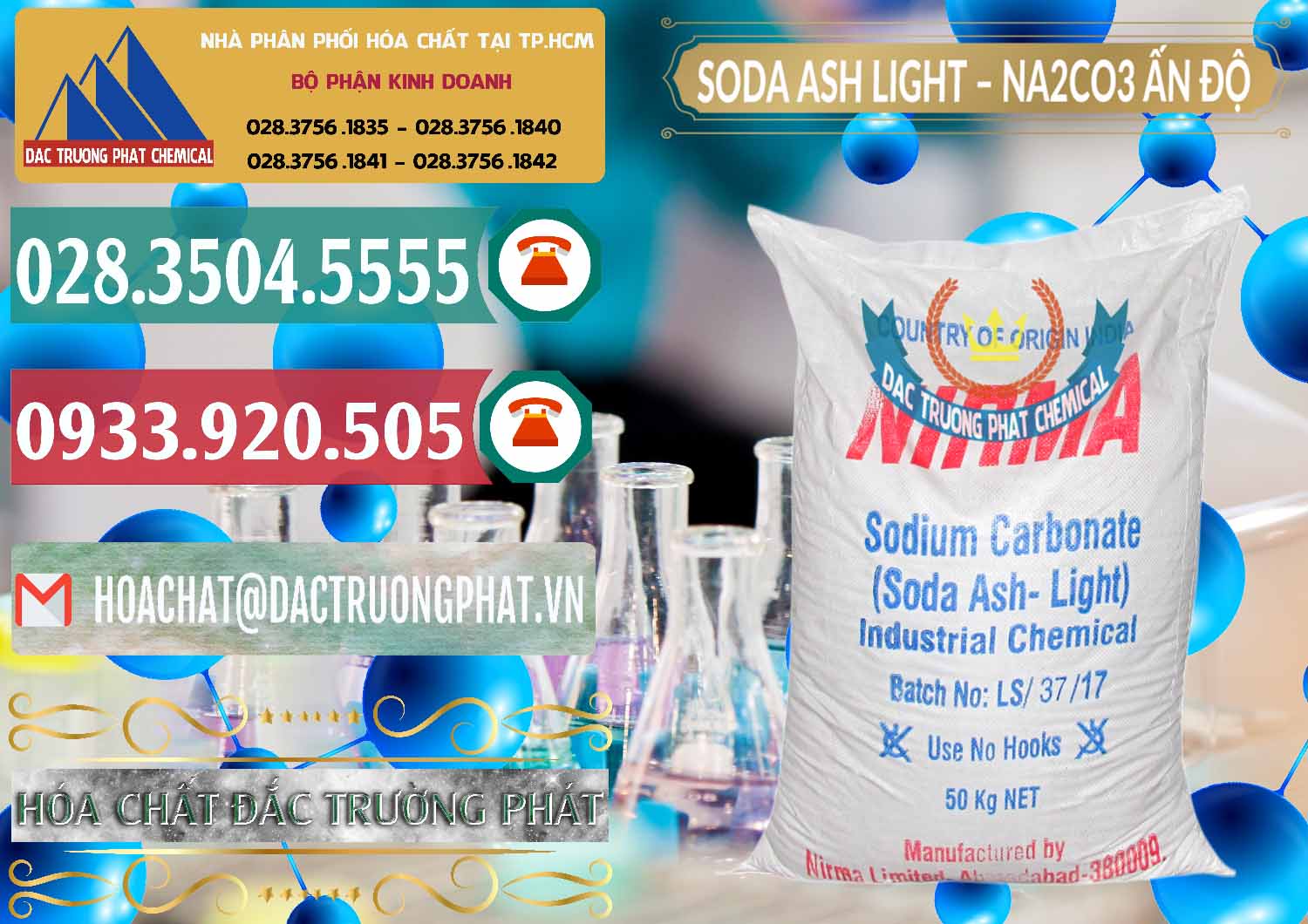 Công ty chuyên kinh doanh _ bán Soda Ash Light - NA2CO3 Nirma Ấn Độ India - 0125 - Chuyên cung cấp & phân phối hóa chất tại TP.HCM - muabanhoachat.vn