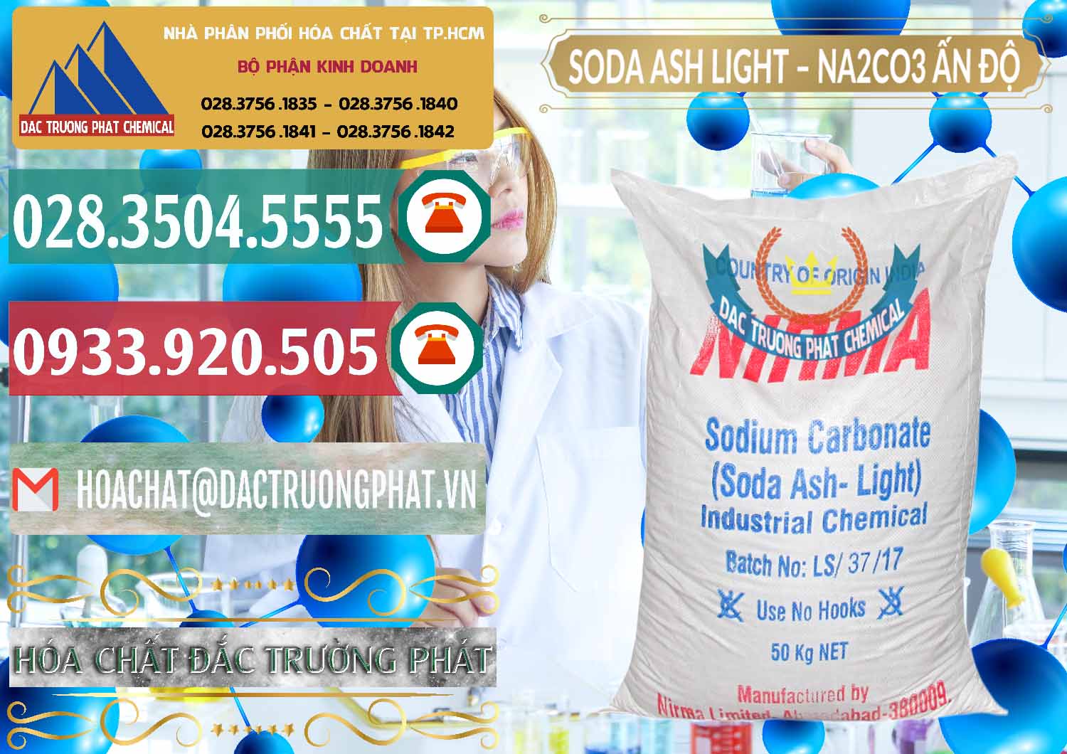 Cty kinh doanh - bán Soda Ash Light - NA2CO3 Nirma Ấn Độ India - 0125 - Chuyên cung cấp & bán hóa chất tại TP.HCM - muabanhoachat.vn