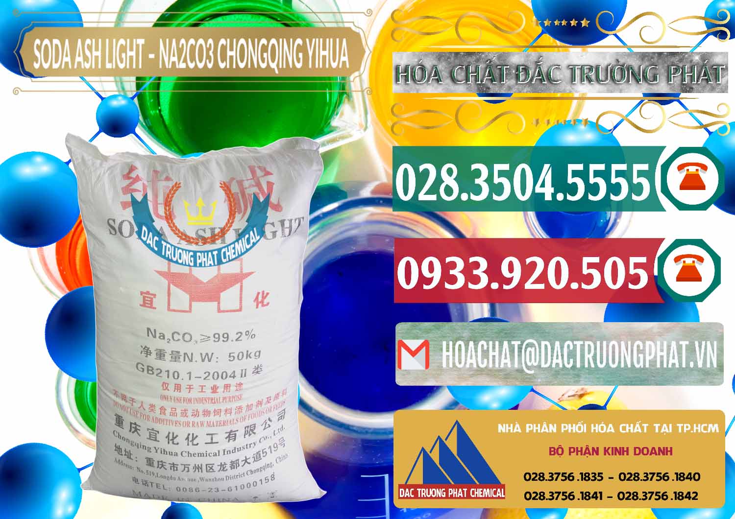 Chuyên cung ứng - bán Soda Ash Light - NA2CO3 Chongqing Yihua Trung Quốc China - 0129 - Nơi chuyên cung ứng _ phân phối hóa chất tại TP.HCM - muabanhoachat.vn
