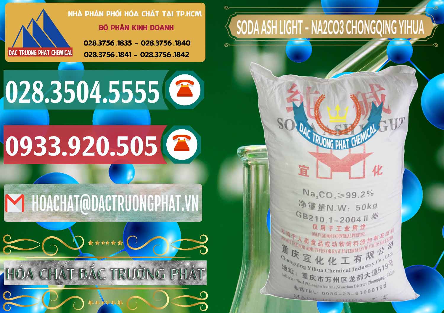 Công ty kinh doanh và bán Soda Ash Light - NA2CO3 Chongqing Yihua Trung Quốc China - 0129 - Đơn vị cung cấp - phân phối hóa chất tại TP.HCM - muabanhoachat.vn