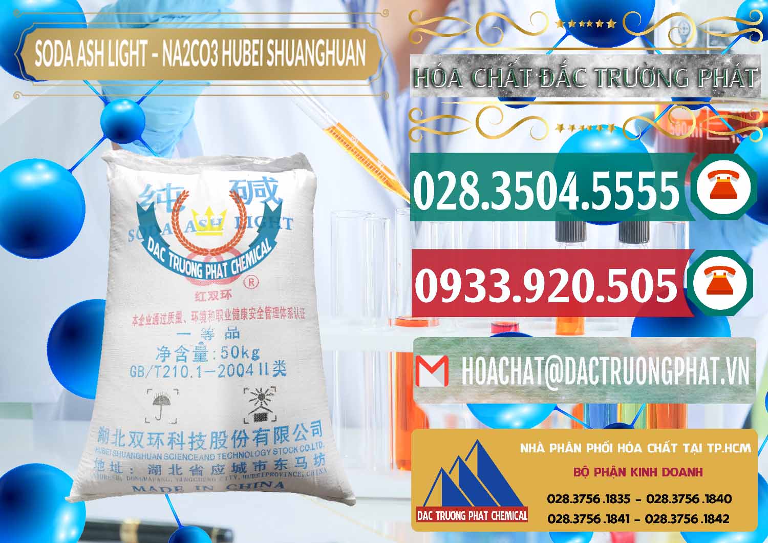 Đơn vị chuyên cung ứng - bán Soda Ash Light - NA2CO3 2 Vòng Tròn Hubei Shuanghuan Trung Quốc China - 0130 - Nhà phân phối ( cung ứng ) hóa chất tại TP.HCM - muabanhoachat.vn