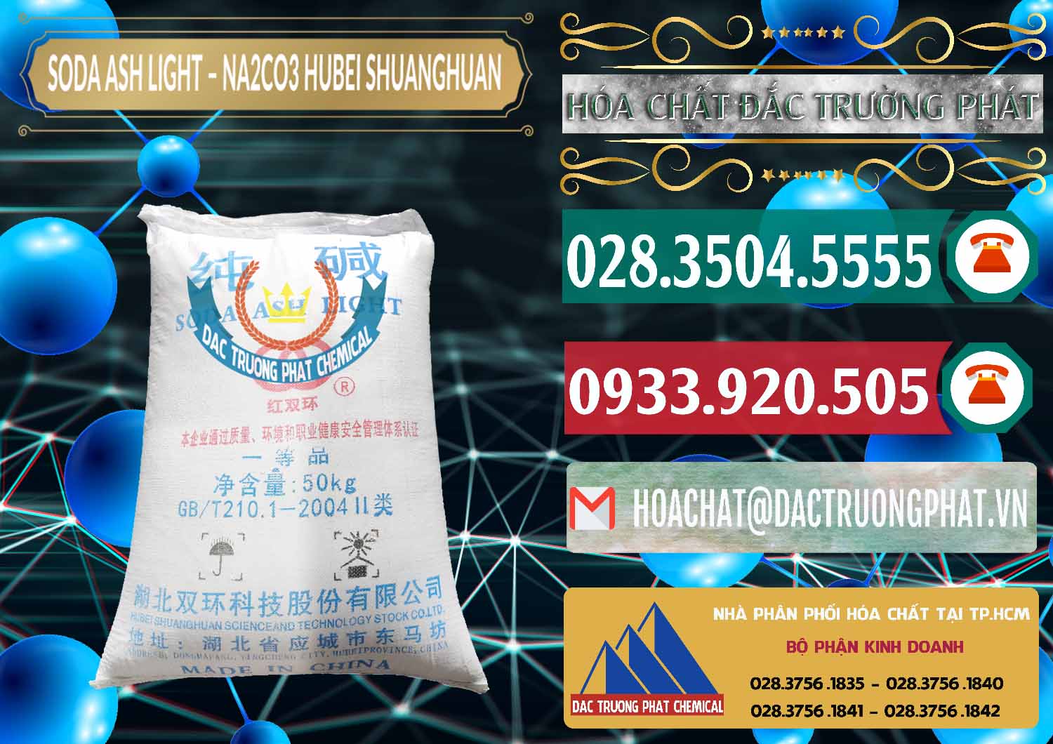 Nơi chuyên nhập khẩu và bán Soda Ash Light - NA2CO3 2 Vòng Tròn Hubei Shuanghuan Trung Quốc China - 0130 - Bán - phân phối hóa chất tại TP.HCM - muabanhoachat.vn
