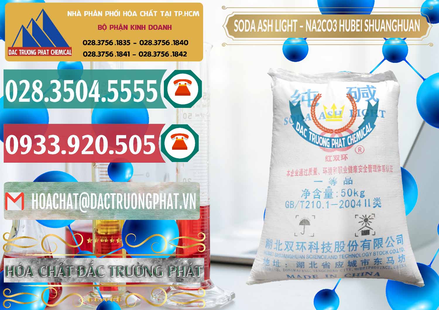 Chuyên phân phối _ bán Soda Ash Light - NA2CO3 2 Vòng Tròn Hubei Shuanghuan Trung Quốc China - 0130 - Chuyên phân phối và bán hóa chất tại TP.HCM - muabanhoachat.vn