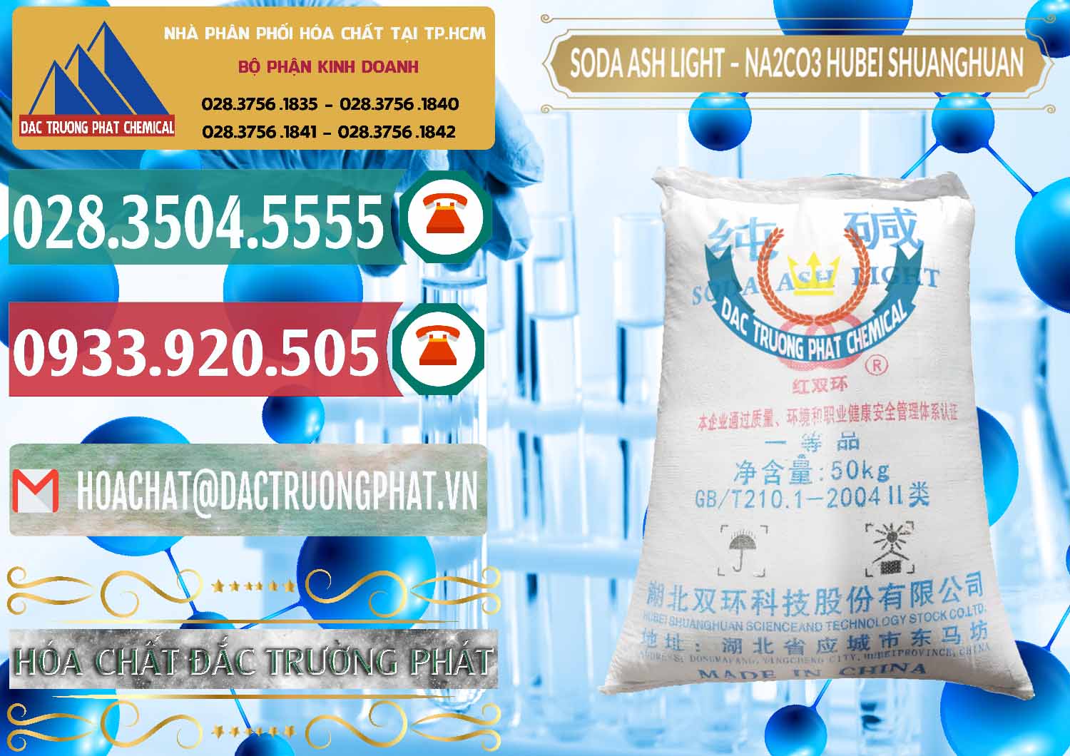 Cty cung cấp _ bán Soda Ash Light - NA2CO3 2 Vòng Tròn Hubei Shuanghuan Trung Quốc China - 0130 - Công ty kinh doanh và cung cấp hóa chất tại TP.HCM - muabanhoachat.vn