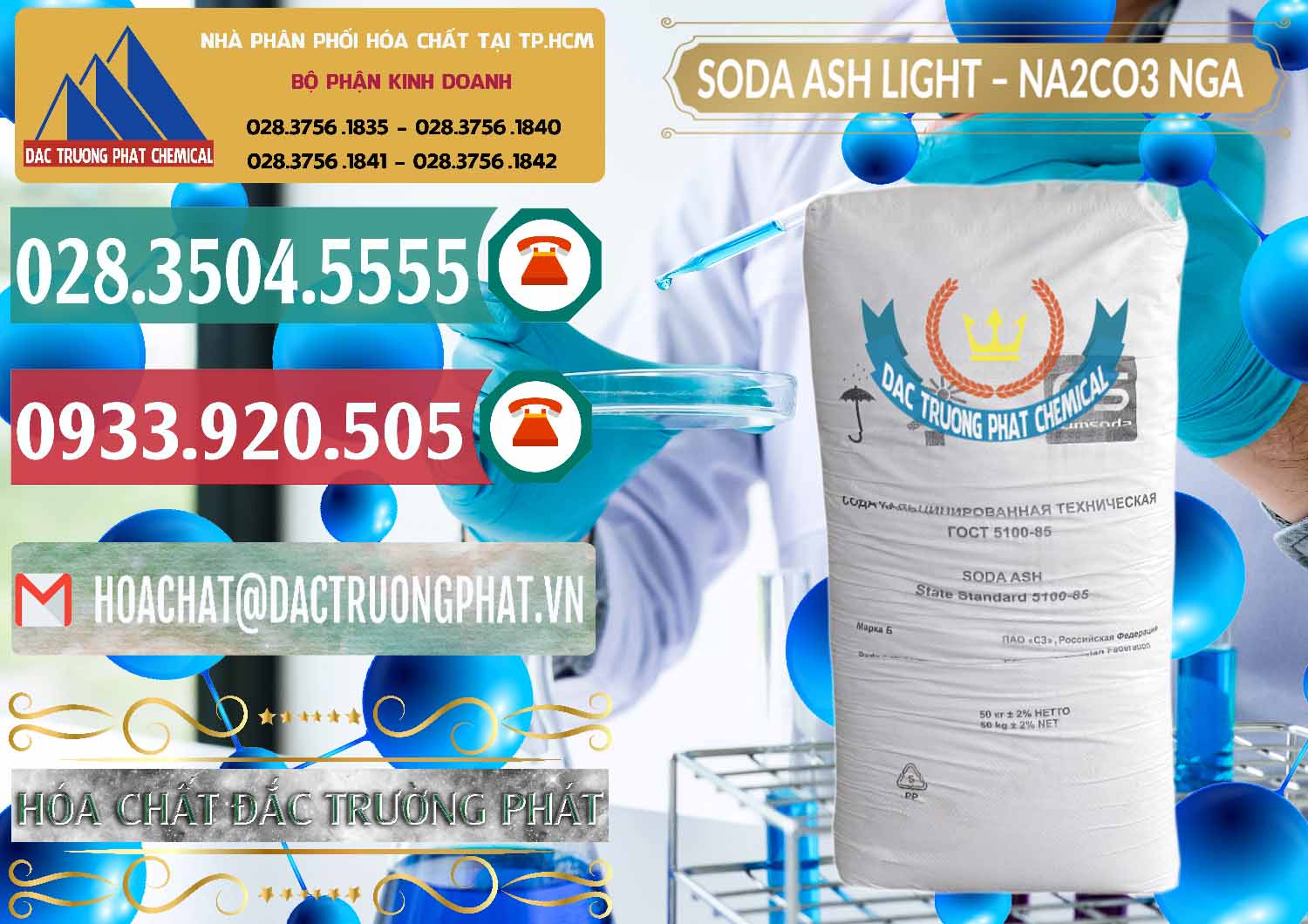 Bán ( phân phối ) Soda Ash Light - NA2CO3 Nga Russia - 0128 - Cty bán và phân phối hóa chất tại TP.HCM - muabanhoachat.vn