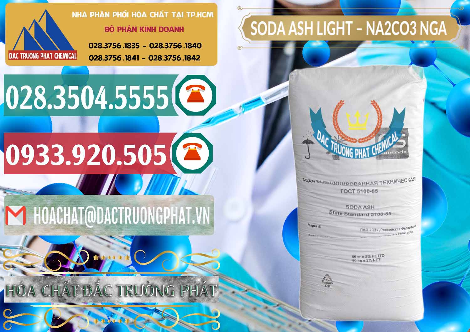 Công ty chuyên cung cấp & bán Soda Ash Light - NA2CO3 Nga Russia - 0128 - Cty chuyên nhập khẩu ( phân phối ) hóa chất tại TP.HCM - muabanhoachat.vn