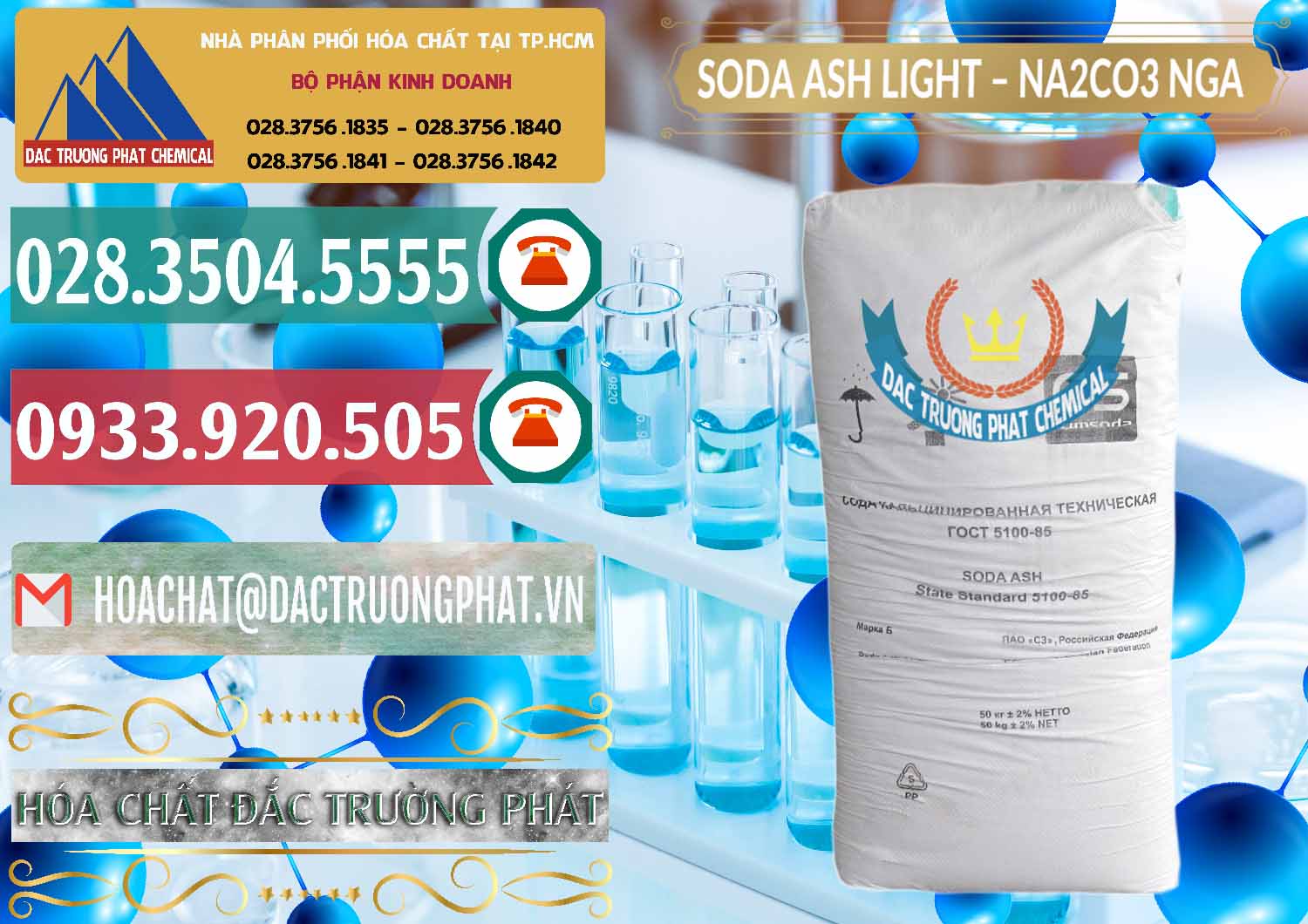 Công ty chuyên kinh doanh ( bán ) Soda Ash Light - NA2CO3 Nga Russia - 0128 - Cty chuyên nhập khẩu và cung cấp hóa chất tại TP.HCM - muabanhoachat.vn