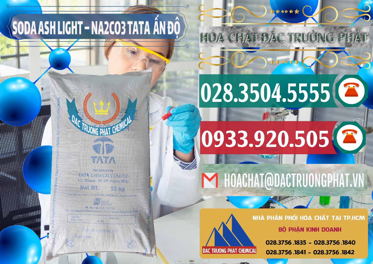 Cung ứng _ bán Soda Ash Light - NA2CO3 TATA Ấn Độ India - 0132 - Chuyên phân phối - bán hóa chất tại TP.HCM - muabanhoachat.vn