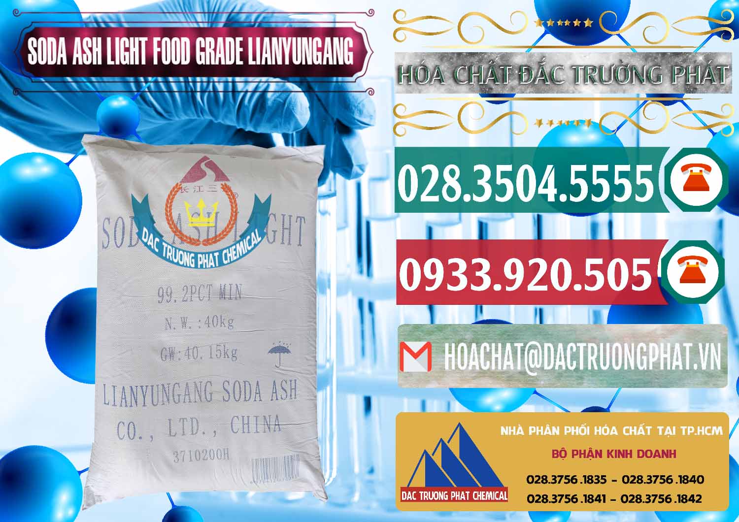 Cty kinh doanh & bán Soda Ash Light - NA2CO3 Food Grade Lianyungang Trung Quốc - 0222 - Nơi chuyên phân phối _ nhập khẩu hóa chất tại TP.HCM - muabanhoachat.vn