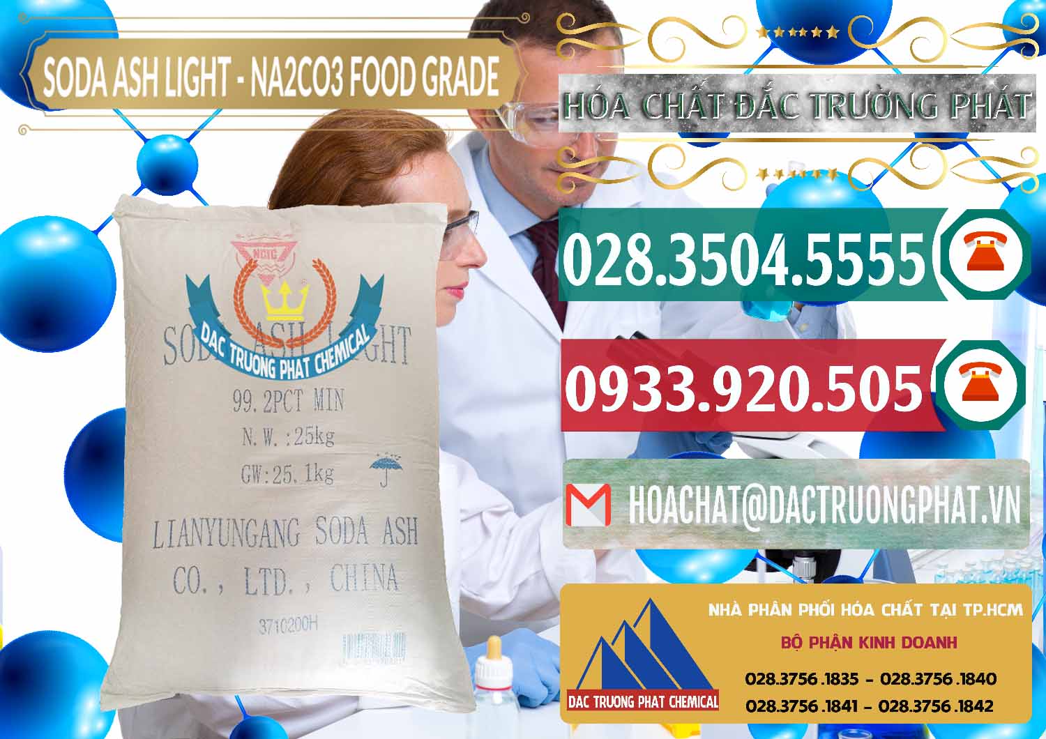 Soda Ash Light – NA2CO3 Food Grade Trung Quốc China Công ty chuyên kinh doanh _ bán Soda Ash Light – NA2CO3 Food Grade Trung Quốc China - 0127 - Nơi cung ứng _ phân phối hóa chất tại TP.HCM - muabanhoachat.vn