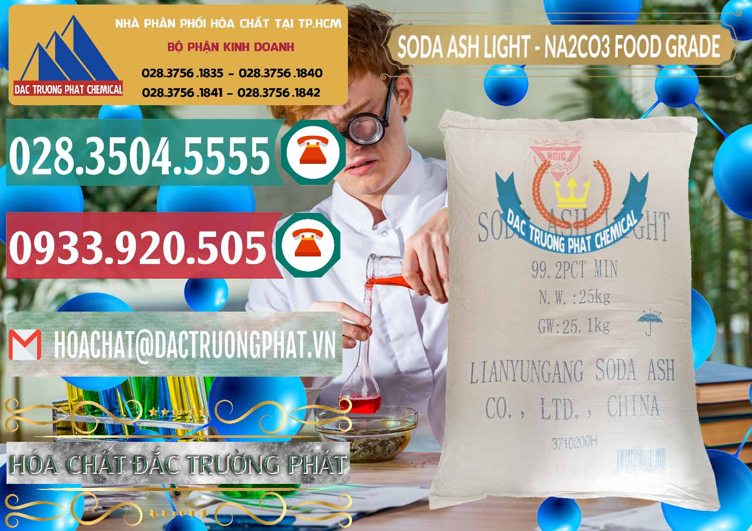 Soda Ash Light – NA2CO3 Food Grade Trung Quốc China Nhà cung cấp - bán Soda Ash Light – NA2CO3 Food Grade Trung Quốc China - 0127 - Công ty chuyên bán và cung cấp hóa chất tại TP.HCM - muabanhoachat.vn