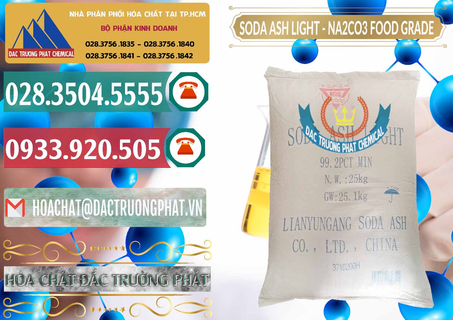 Soda Ash Light – NA2CO3 Food Grade Trung Quốc China Nơi bán & cung ứng Soda Ash Light – NA2CO3 Food Grade Trung Quốc China - 0127 - Kinh doanh và phân phối hóa chất tại TP.HCM - muabanhoachat.vn