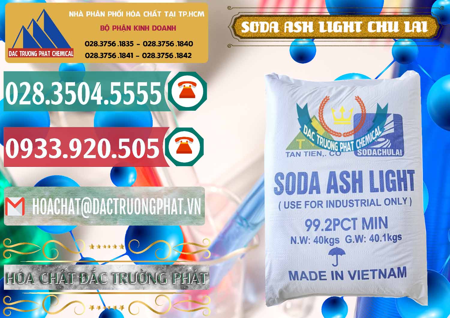 Chuyên kinh doanh - phân phối Soda Ash Light - NA2CO3 Chu Lai Việt Nam - 0489 - Đơn vị cung cấp và bán hóa chất tại TP.HCM - muabanhoachat.vn