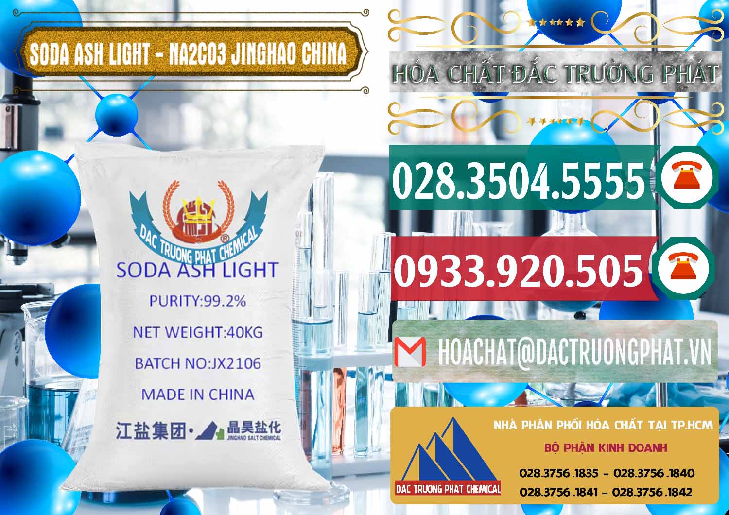 Nơi nhập khẩu và bán Soda Ash Light - NA2CO3 Jinghao Trung Quốc China - 0339 - Nhà cung cấp - phân phối hóa chất tại TP.HCM - muabanhoachat.vn