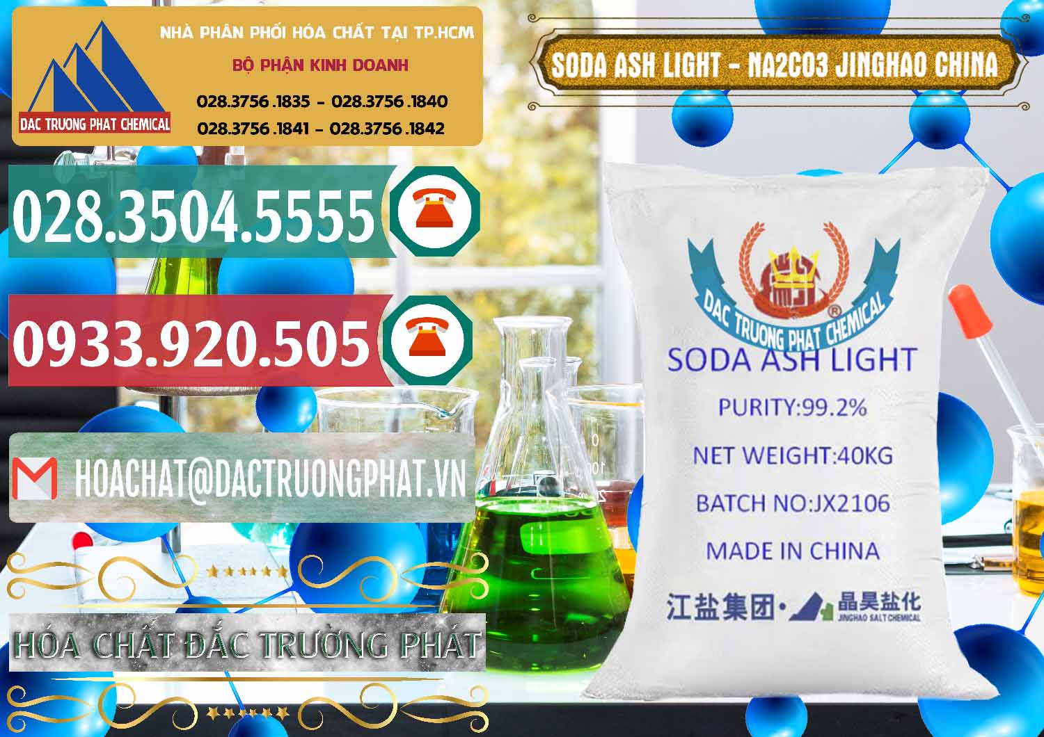 Công ty nhập khẩu ( bán ) Soda Ash Light - NA2CO3 Jinghao Trung Quốc China - 0339 - Chuyên phân phối ( kinh doanh ) hóa chất tại TP.HCM - muabanhoachat.vn