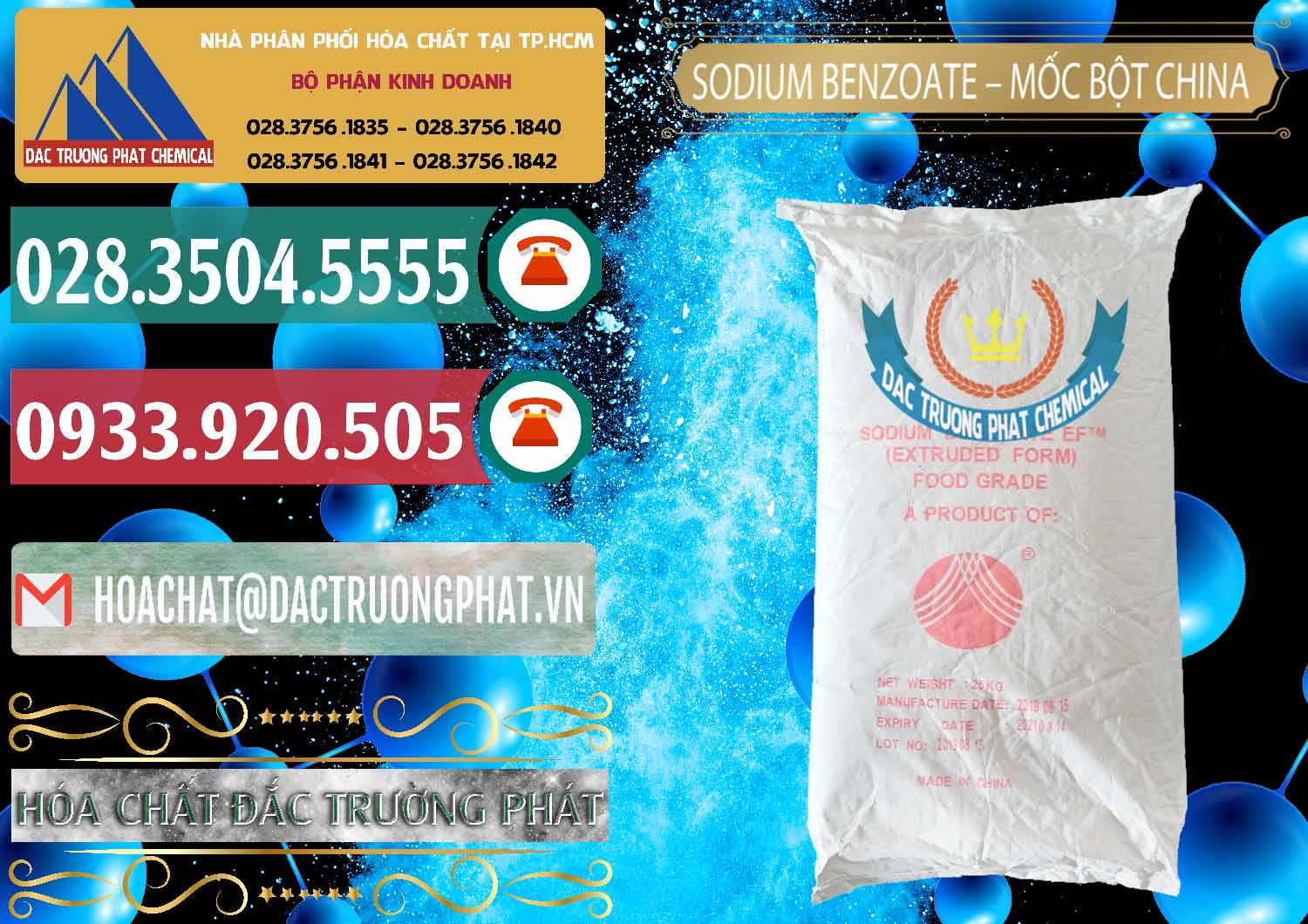 Công ty bán _ phân phối Sodium Benzoate - Mốc Bột Chữ Cam Food Grade Trung Quốc China - 0135 - Cty phân phối _ nhập khẩu hóa chất tại TP.HCM - muabanhoachat.vn