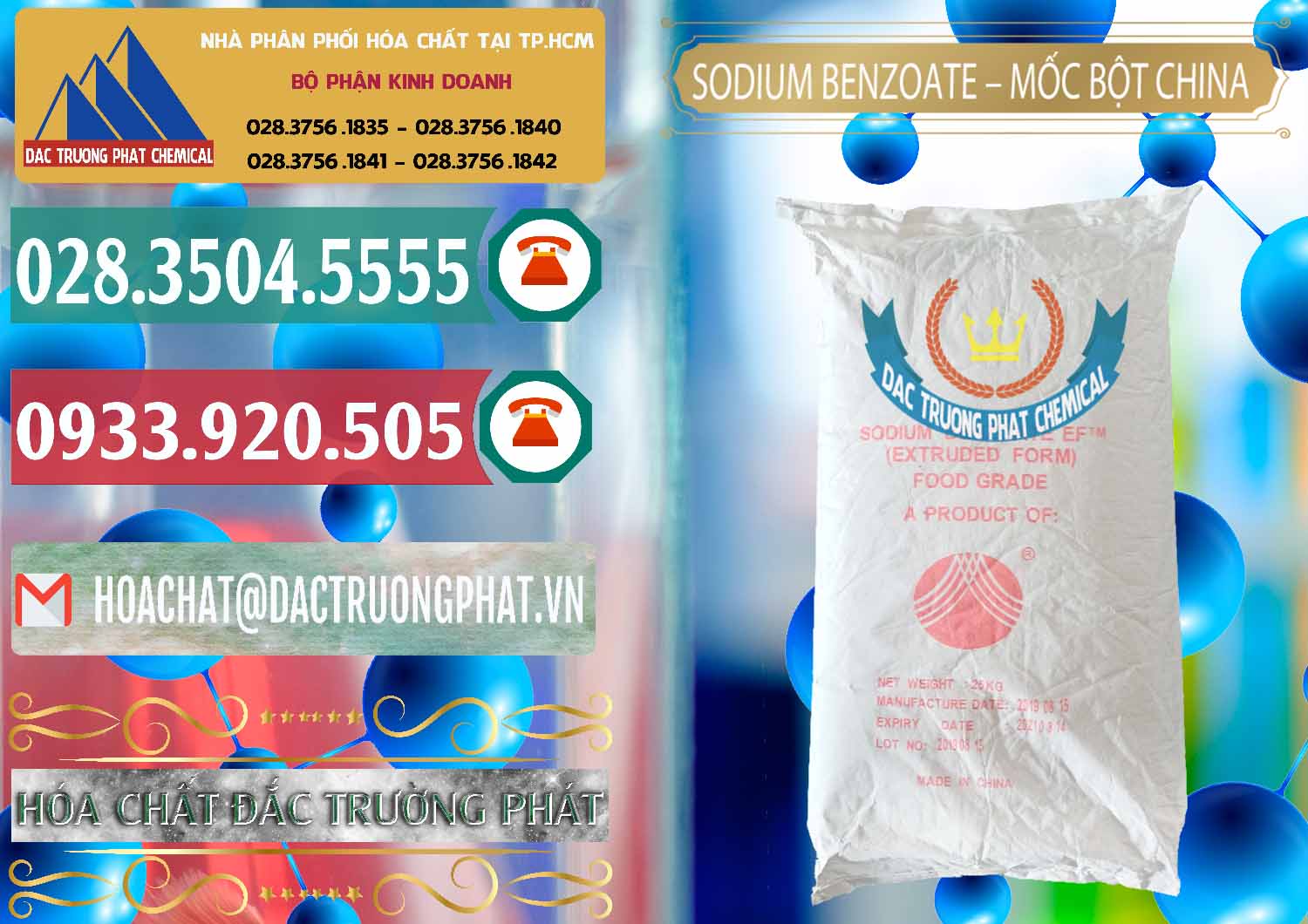 Công ty cung cấp & bán Sodium Benzoate - Mốc Bột Chữ Cam Food Grade Trung Quốc China - 0135 - Công ty chuyên bán và phân phối hóa chất tại TP.HCM - muabanhoachat.vn