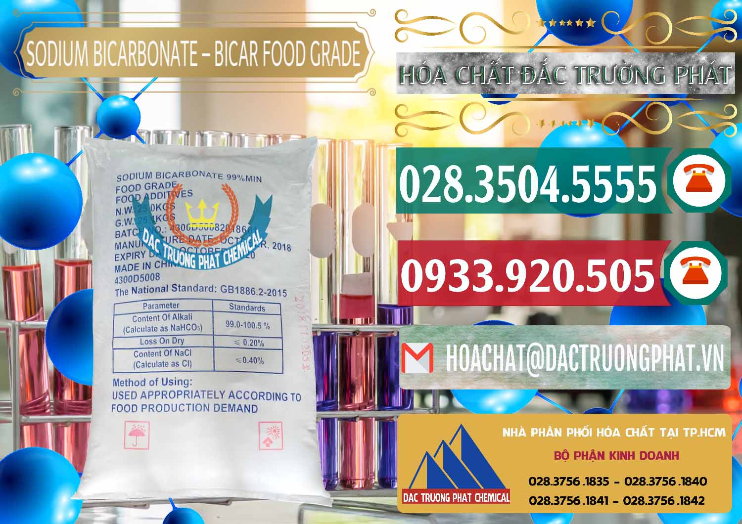 Nơi cung ứng & bán Sodium Bicarbonate – Bicar NaHCO3 Food Grade Trung Quốc China - 0138 - Nơi chuyên bán - phân phối hóa chất tại TP.HCM - muabanhoachat.vn