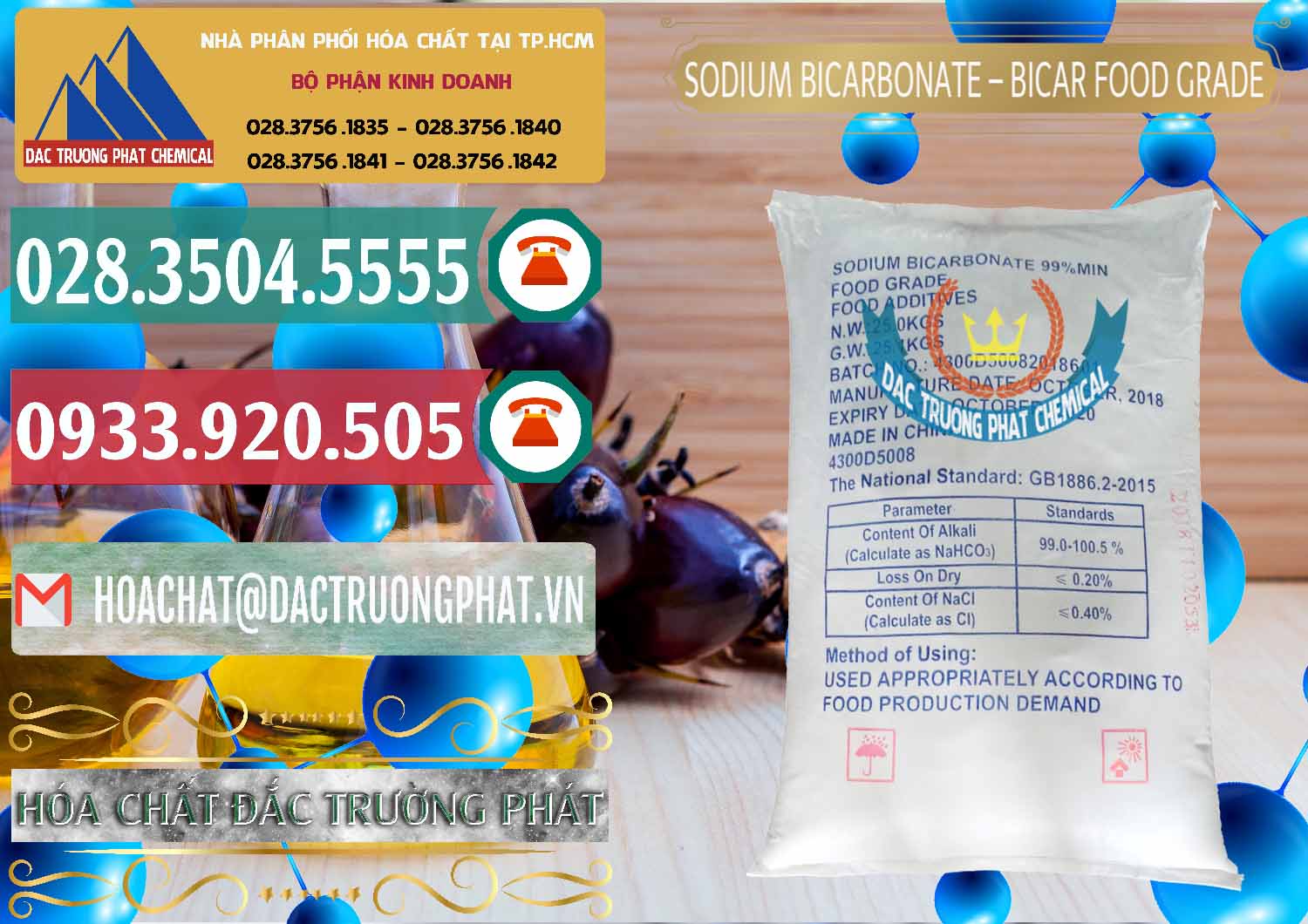 Cung cấp _ bán Sodium Bicarbonate – Bicar NaHCO3 Food Grade Trung Quốc China - 0138 - Cty chuyên cung cấp & nhập khẩu hóa chất tại TP.HCM - muabanhoachat.vn