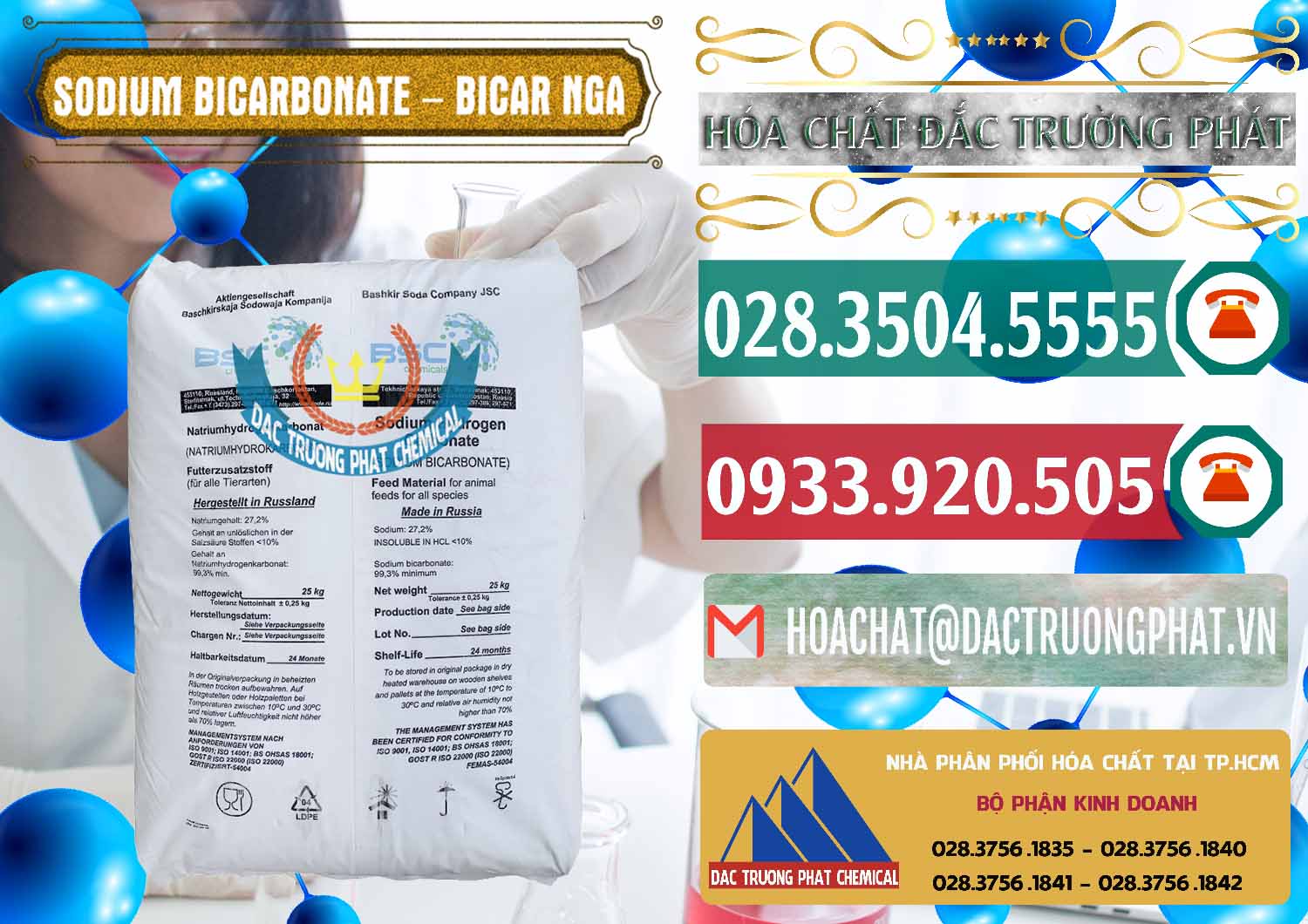 Công ty bán ( cung ứng ) Sodium Bicarbonate – Bicar NaHCO3 Nga Russia - 0425 - Đơn vị kinh doanh và cung cấp hóa chất tại TP.HCM - muabanhoachat.vn