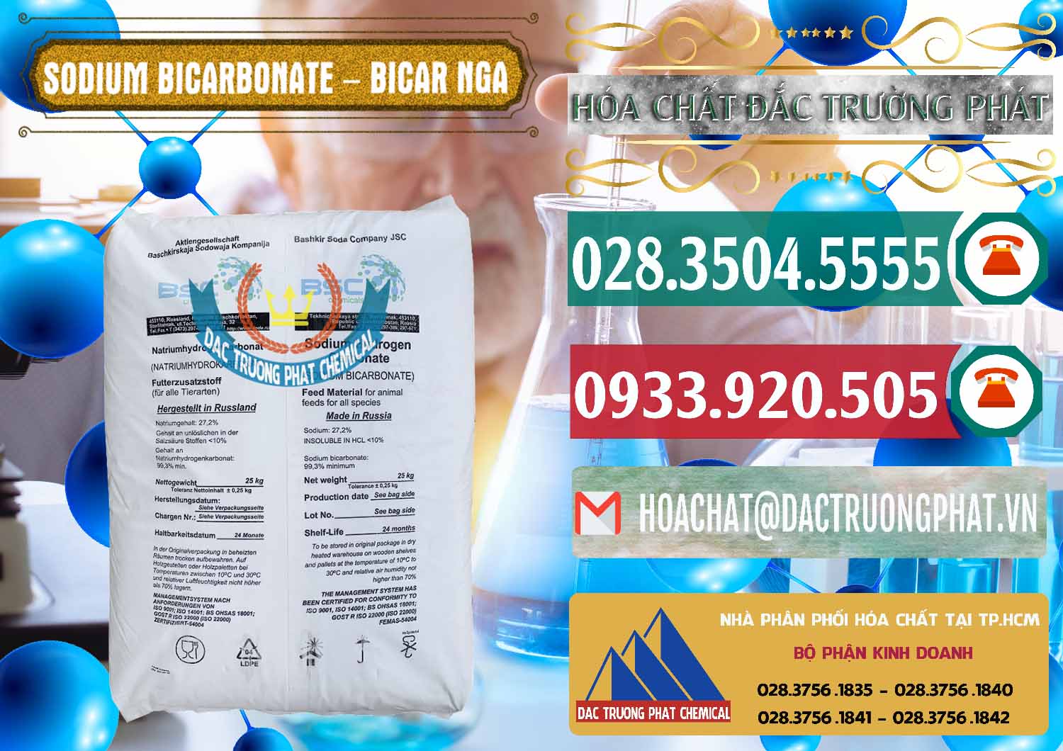 Đơn vị kinh doanh và bán Sodium Bicarbonate – Bicar NaHCO3 Nga Russia - 0425 - Chuyên cung cấp & bán hóa chất tại TP.HCM - muabanhoachat.vn