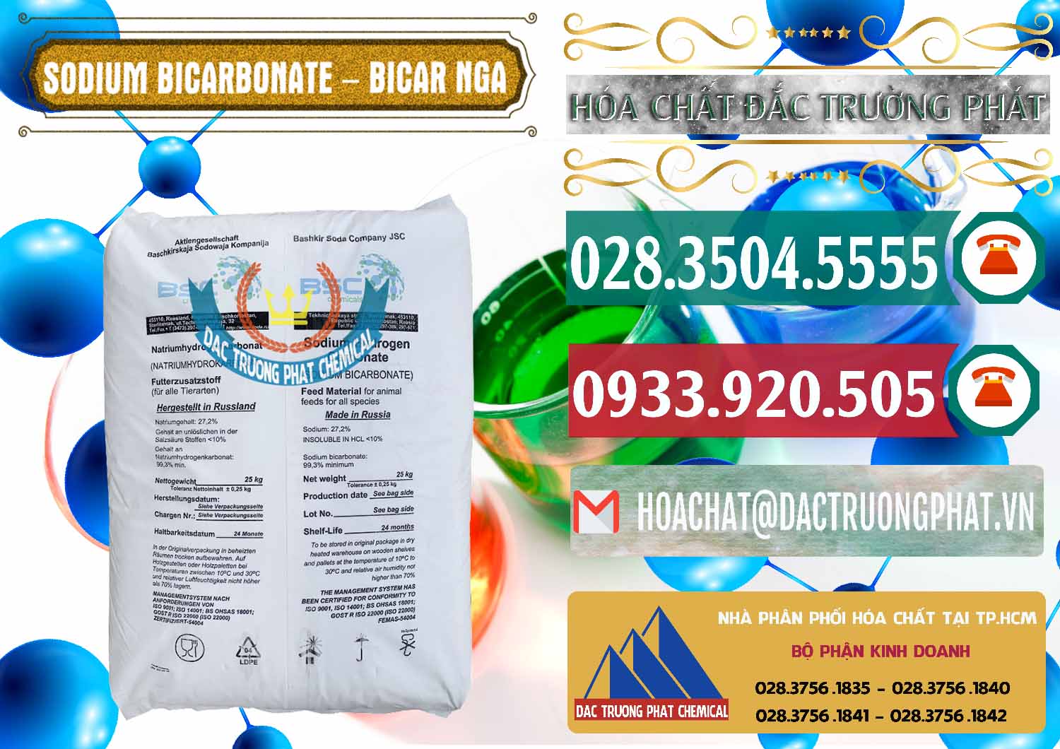 Chuyên bán & cung cấp Sodium Bicarbonate – Bicar NaHCO3 Nga Russia - 0425 - Cty chuyên bán _ cung cấp hóa chất tại TP.HCM - muabanhoachat.vn